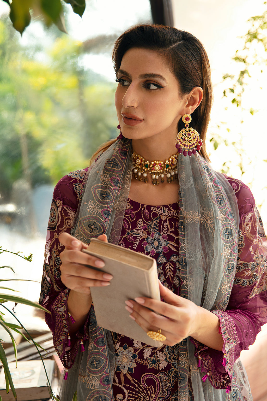 Ramsha | Chevron Chiffon Collection | A-911 by Ramsha - Designer Dress - Type: Ladies Clothes - Available at Libayah - 100% Original