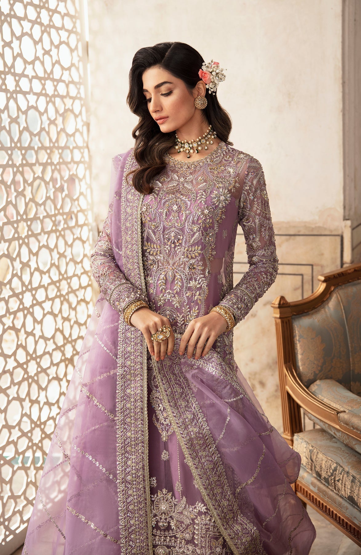 Zevk | Afsanah Wedding Formals | GUL-E-NARGIS by Zevk - Designer Dress - Type: Ladies Clothes - Available at Libayah - 100% Original
