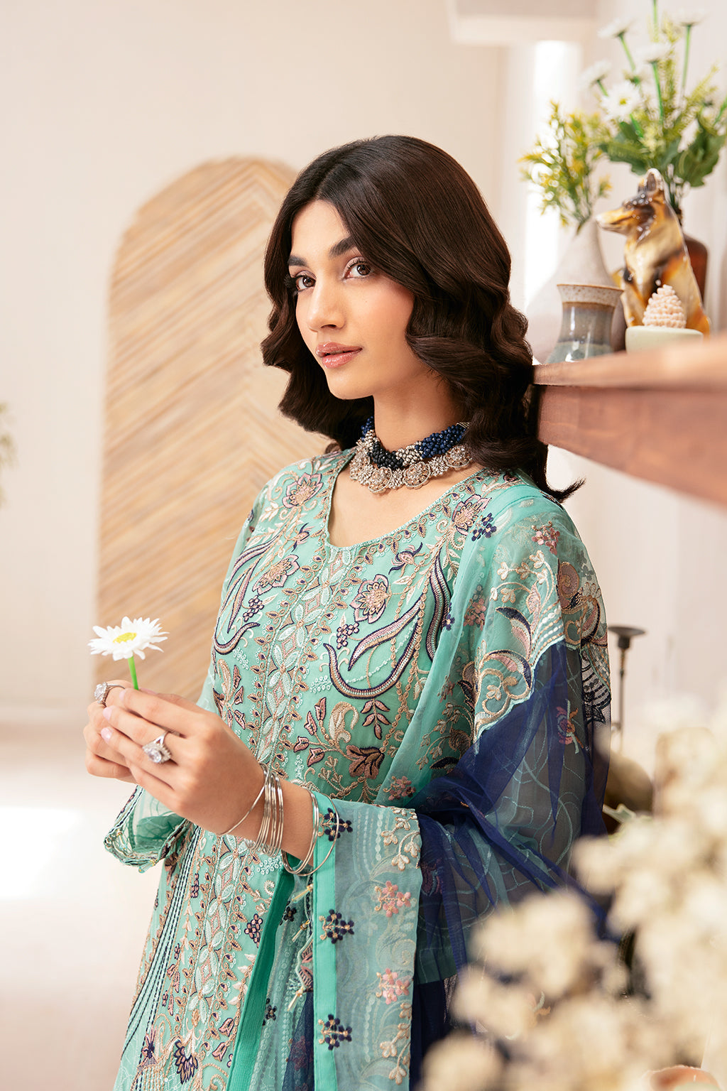 Ramsha | Rangoon Chiffon Collection 24 | D-1207 by Ramsha - Designer Dress - Type: Ladies Clothes - Available at Libayah - 100% Original