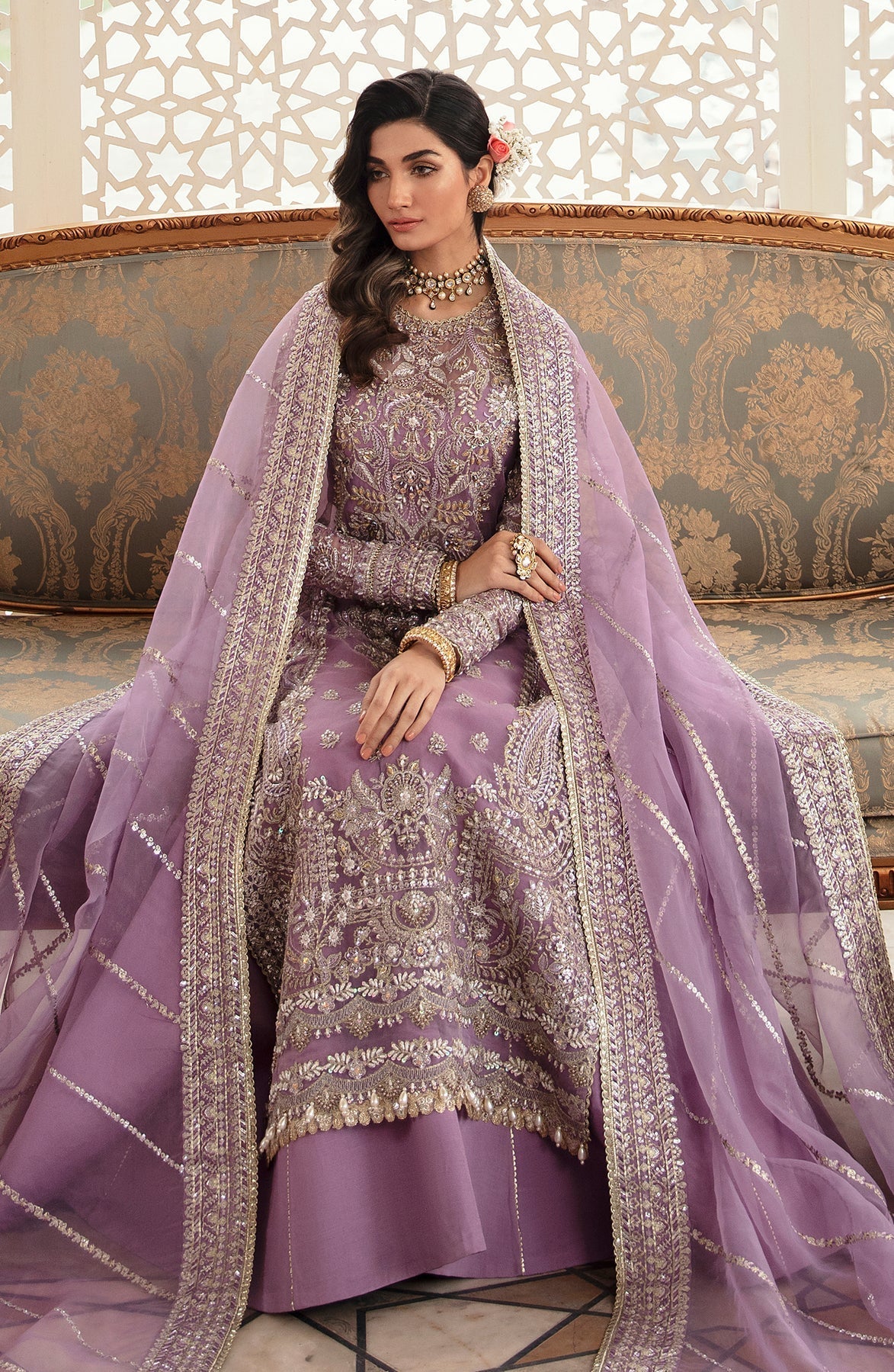 Zevk | Afsanah Wedding Formals | GUL-E-NARGIS by Zevk - Designer Dress - Type: Ladies Clothes - Available at Libayah - 100% Original