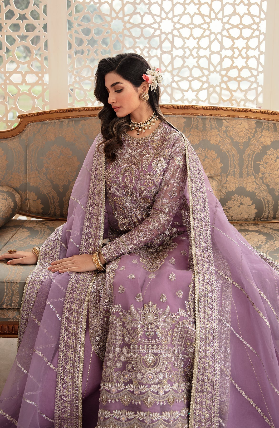 Zevk | Afsanah Wedding Formals | GUL-E-NARGIS by Zevk - Designer Dress - Type: Ladies Clothes - Available at Libayah - 100% Original