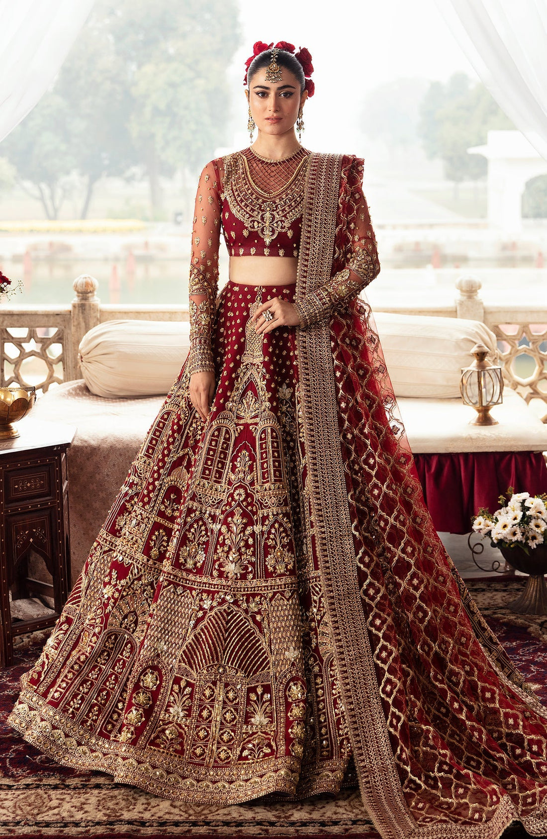 Zevk | Afsanah Wedding Formals | PARI ZAD by Zevk - Designer Dress - Type: Ladies Clothes - Available at Libayah - 100% Original