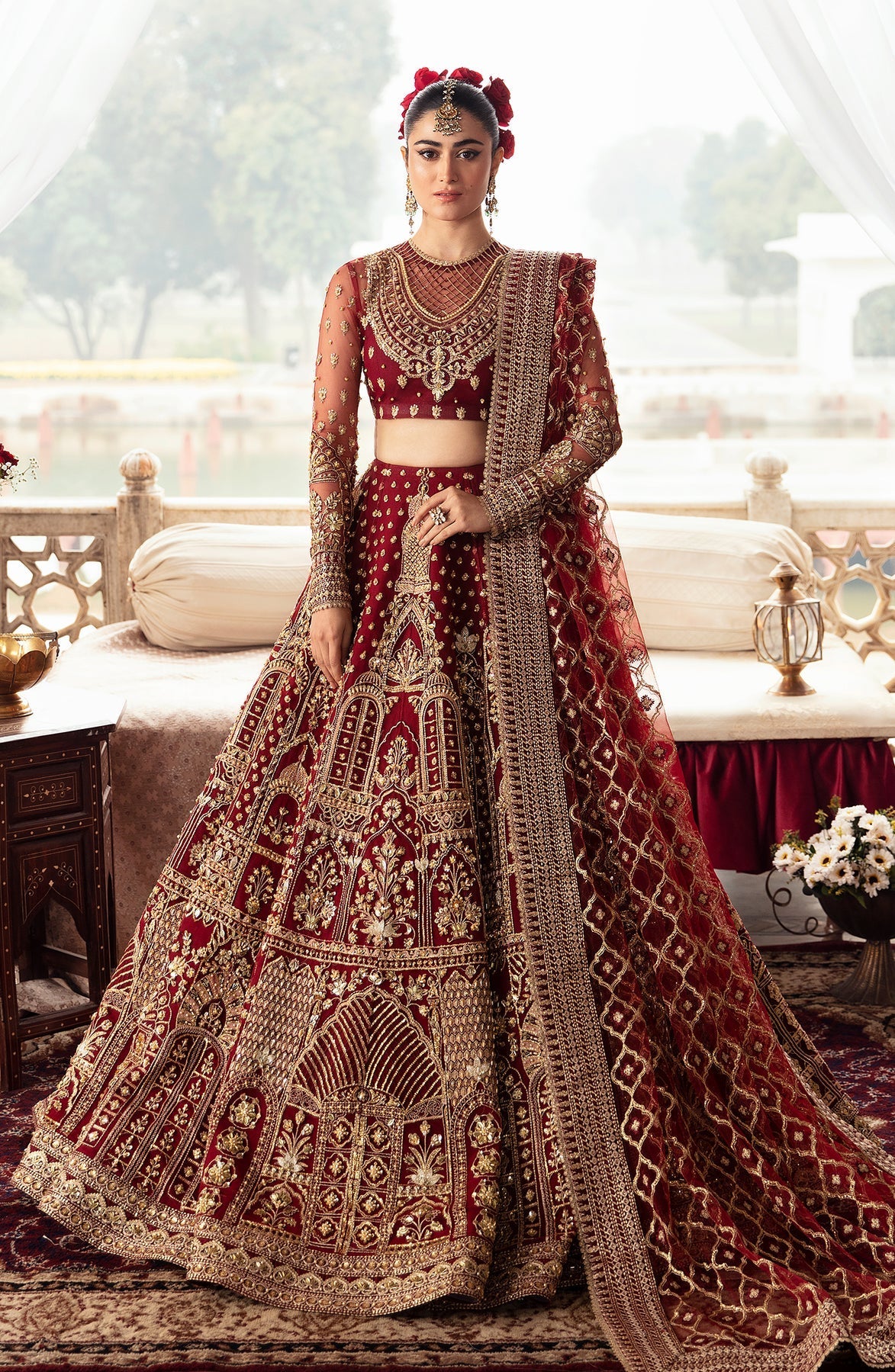 Zevk | Afsanah Wedding Formals | PARI ZAD by Zevk - Designer Dress - Type: Ladies Clothes - Available at Libayah - 100% Original
