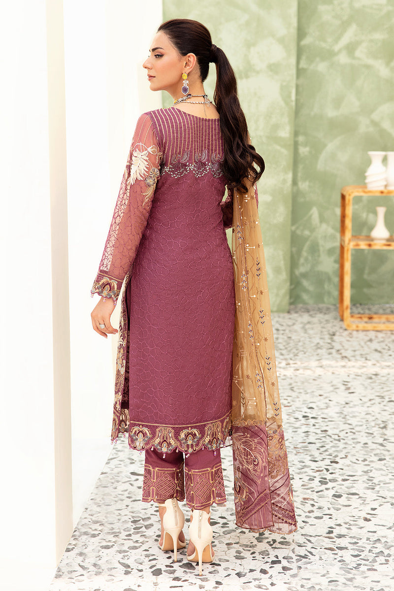 Ramsha | Minhal Organza Collection | M-910 by Ramsha - Designer Dress - Type: Ladies Clothes - Available at Libayah - 100% Original