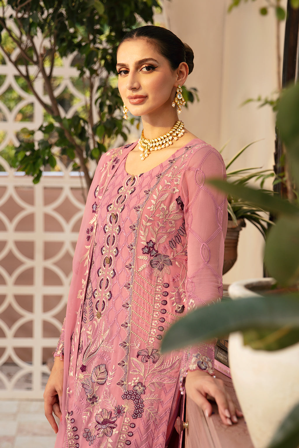 Ramsha | Chevron Chiffon Collection | A-909 by Ramsha - Designer Dress - Type: Ladies Clothes - Available at Libayah - 100% Original
