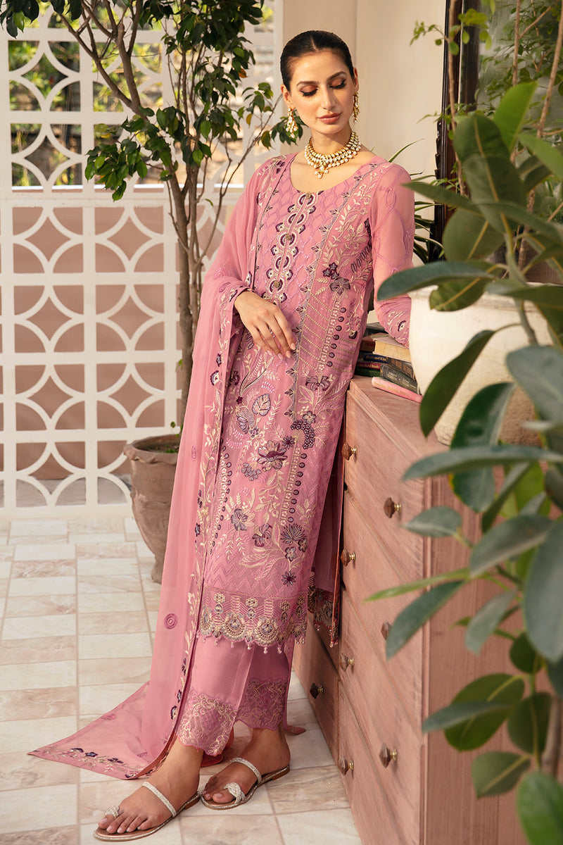 Ramsha | Chevron Chiffon Collection | A-909 by Ramsha - Designer Dress - Type: Ladies Clothes - Available at Libayah - 100% Original