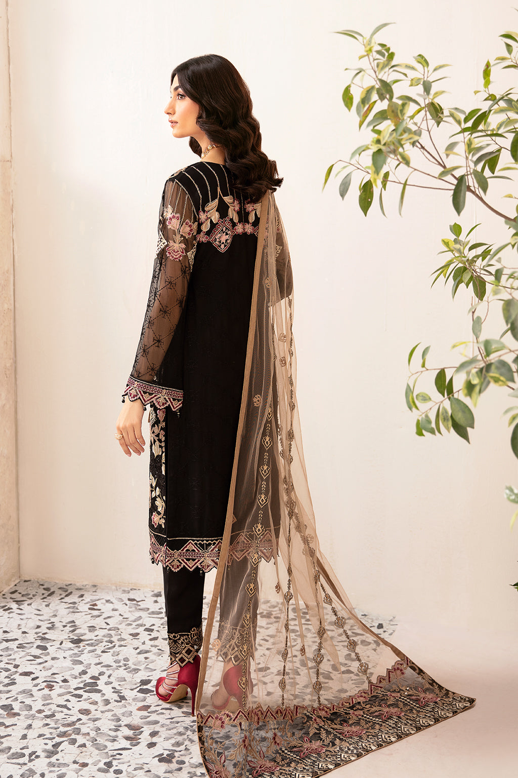 Ramsha | Rangoon Chiffon Collection 24 | D-1204 by Ramsha - Designer Dress - Type: Ladies Clothes - Available at Libayah - 100% Original