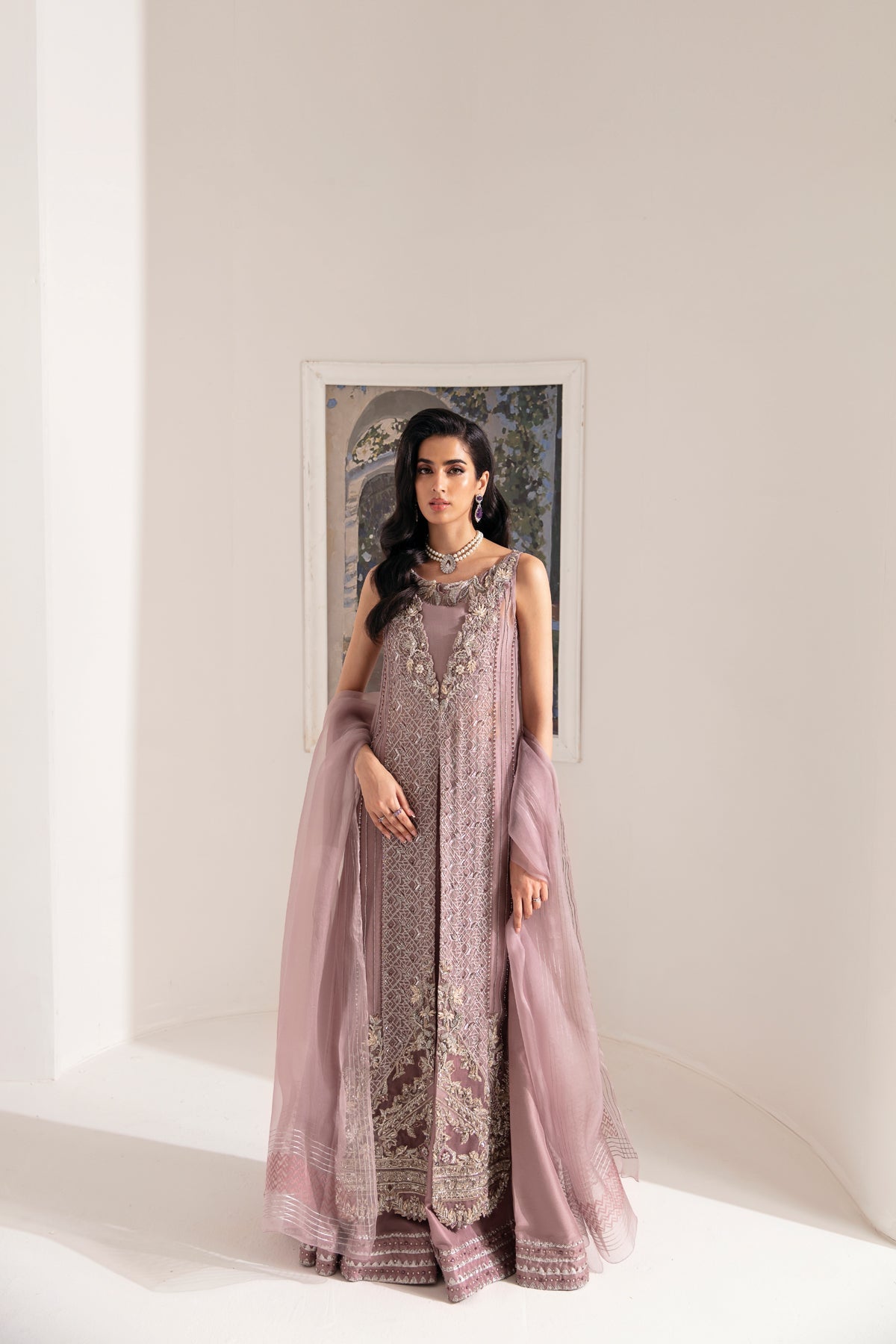 Ayesha and Usman | Aura Luxury Pret | PERIWINKLE by Ayesha and Usman - Designer Dress - Type: Ladies Clothes - Available at Libayah - 100% Original