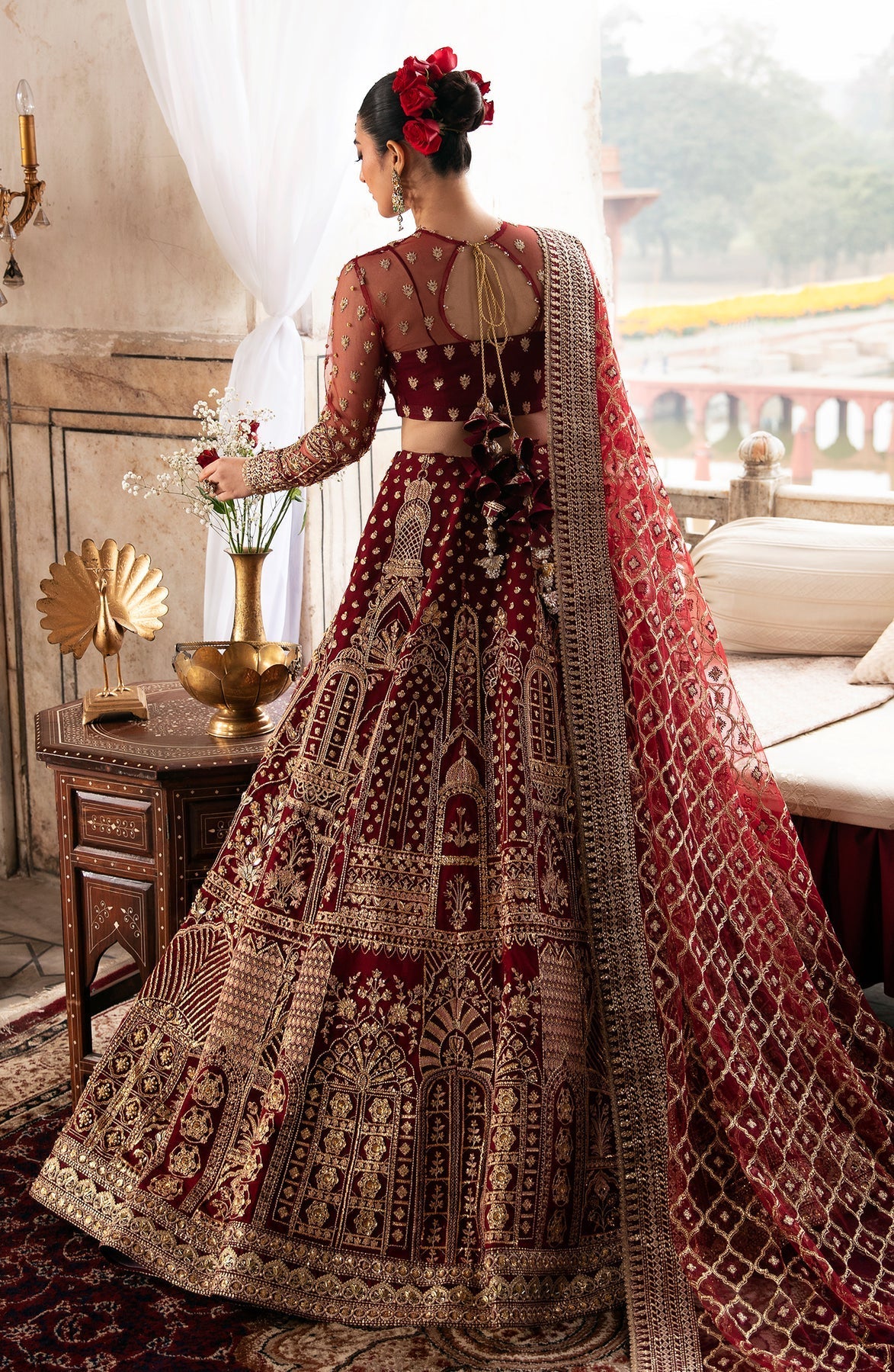 Zevk | Afsanah Wedding Formals | PARI ZAD by Zevk - Designer Dress - Type: Ladies Clothes - Available at Libayah - 100% Original