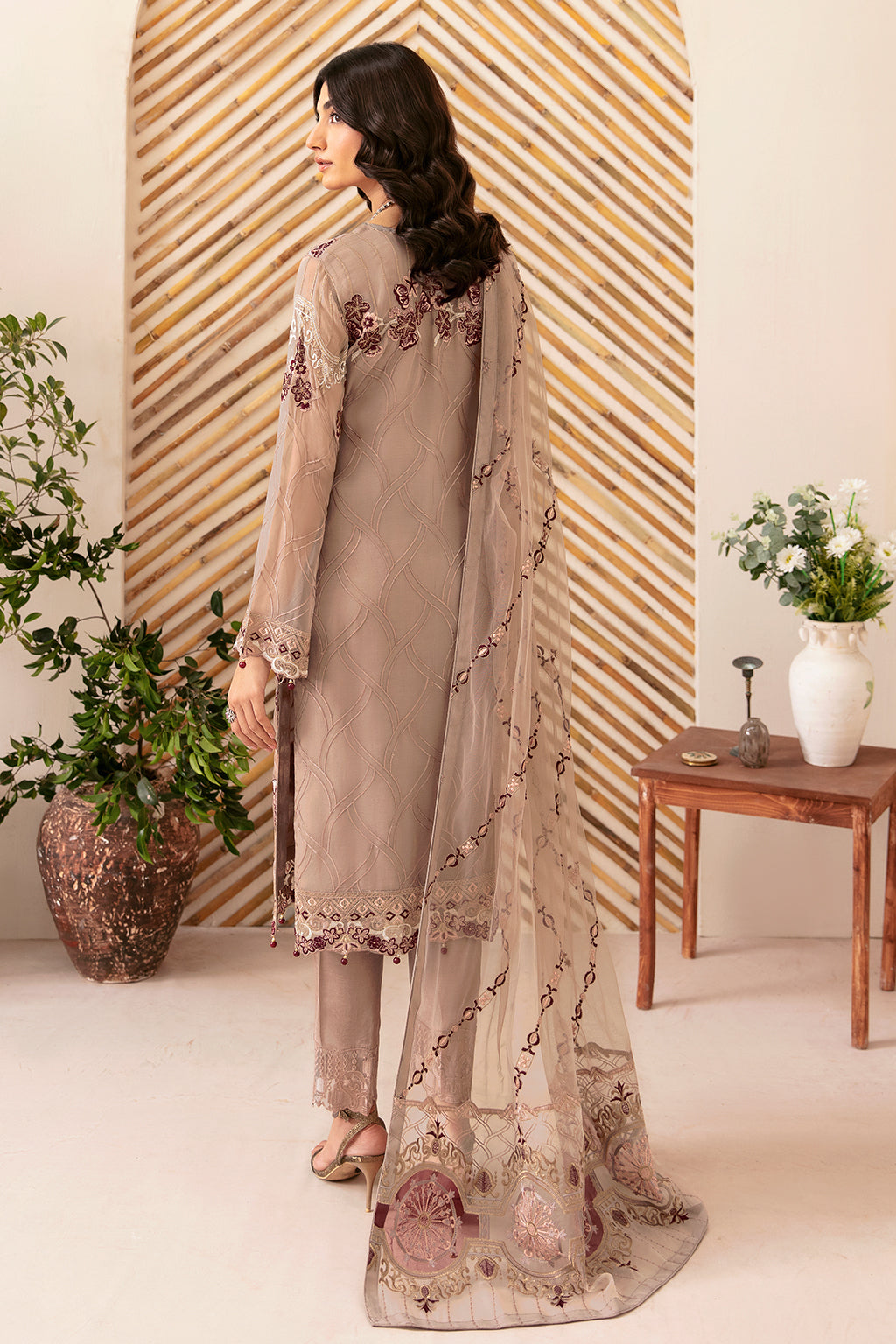 Ramsha | Rangoon Chiffon Collection 24 | D-1206 by Ramsha - Designer Dress - Type: Ladies Clothes - Available at Libayah - 100% Original
