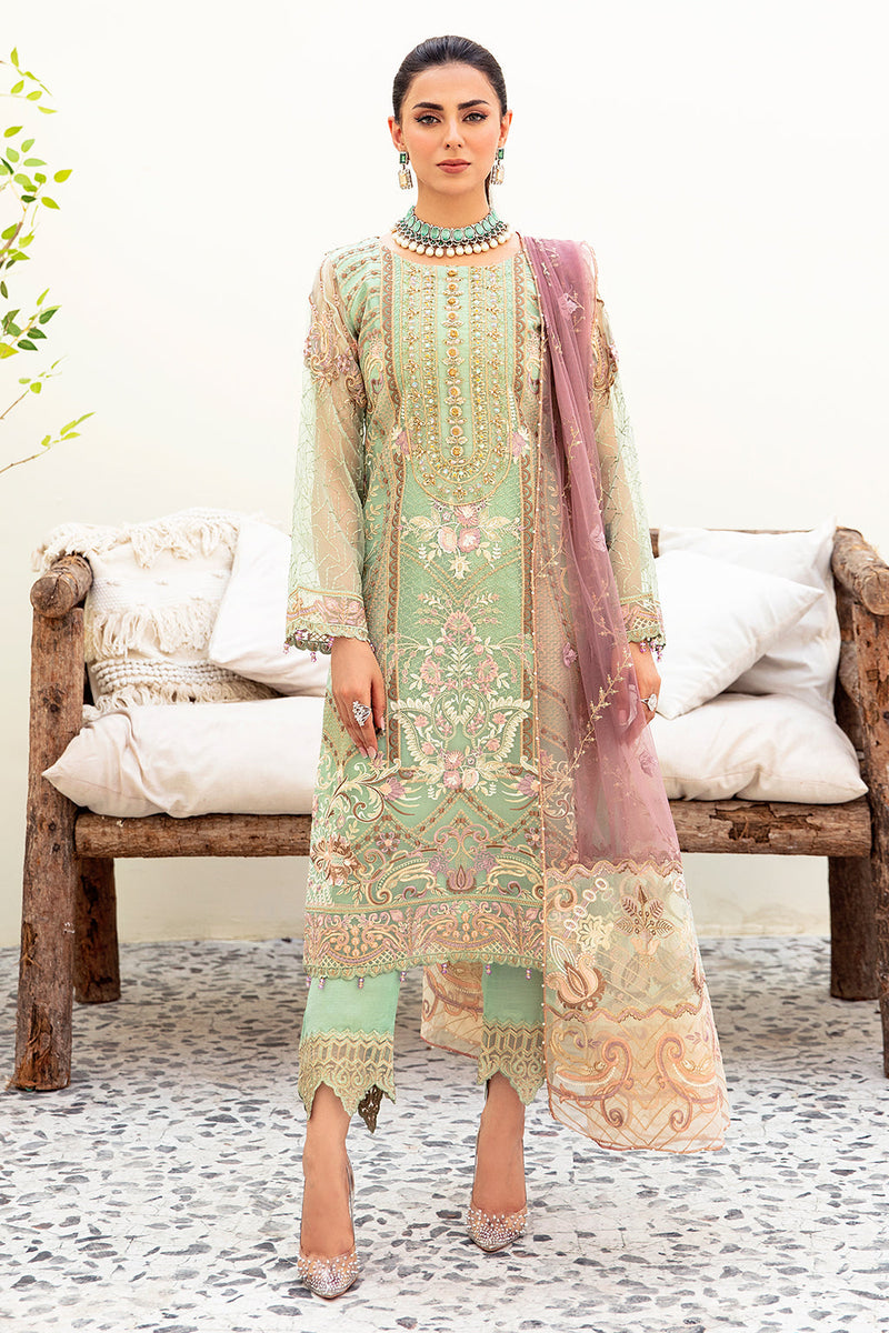 Ramsha | Minhal Organza Collection | M-905 by Ramsha - Designer Dress - Type: Ladies Clothes - Available at Libayah - 100% Original