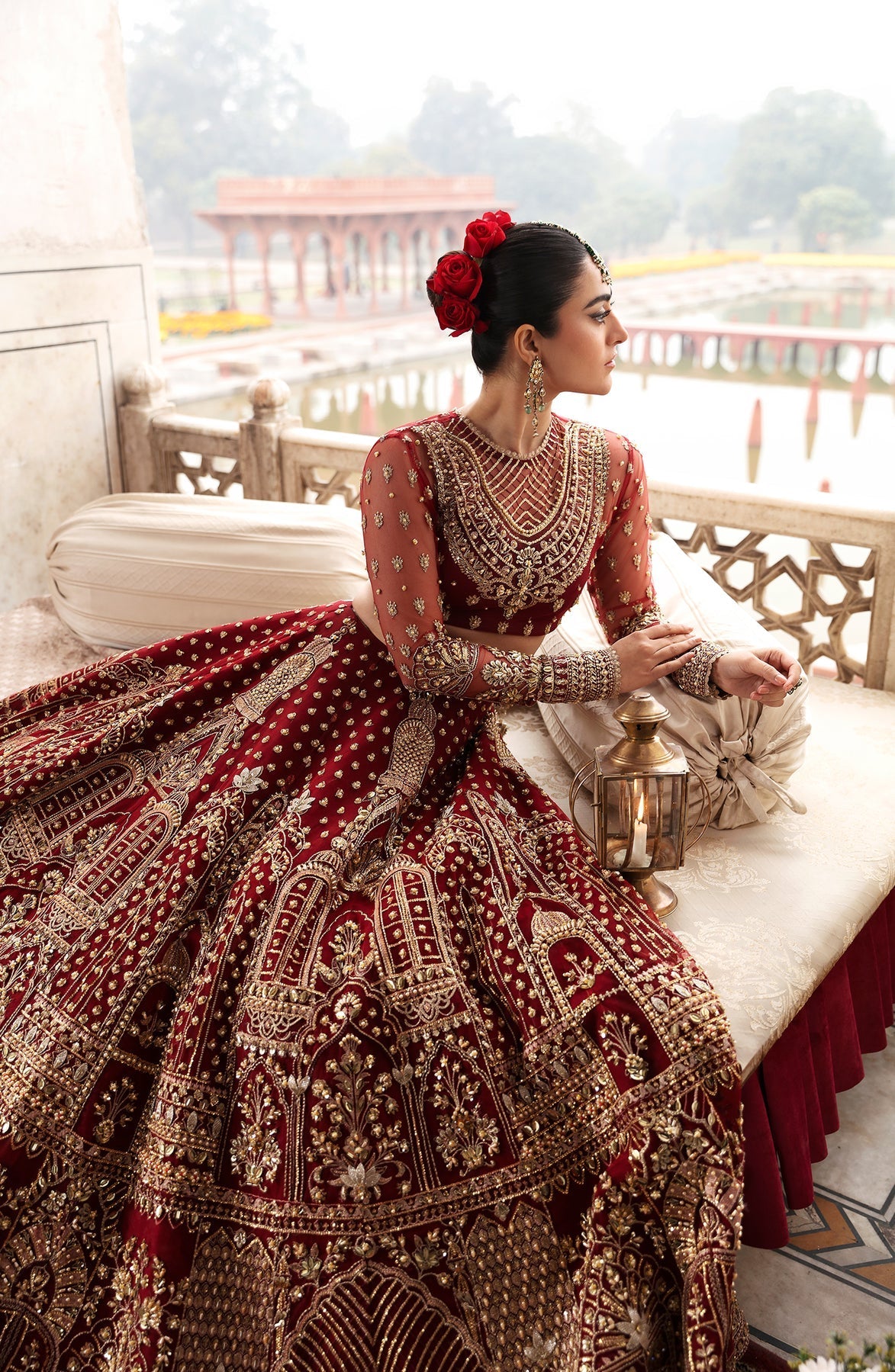 Zevk | Afsanah Wedding Formals | PARI ZAD by Zevk - Designer Dress - Type: Ladies Clothes - Available at Libayah - 100% Original