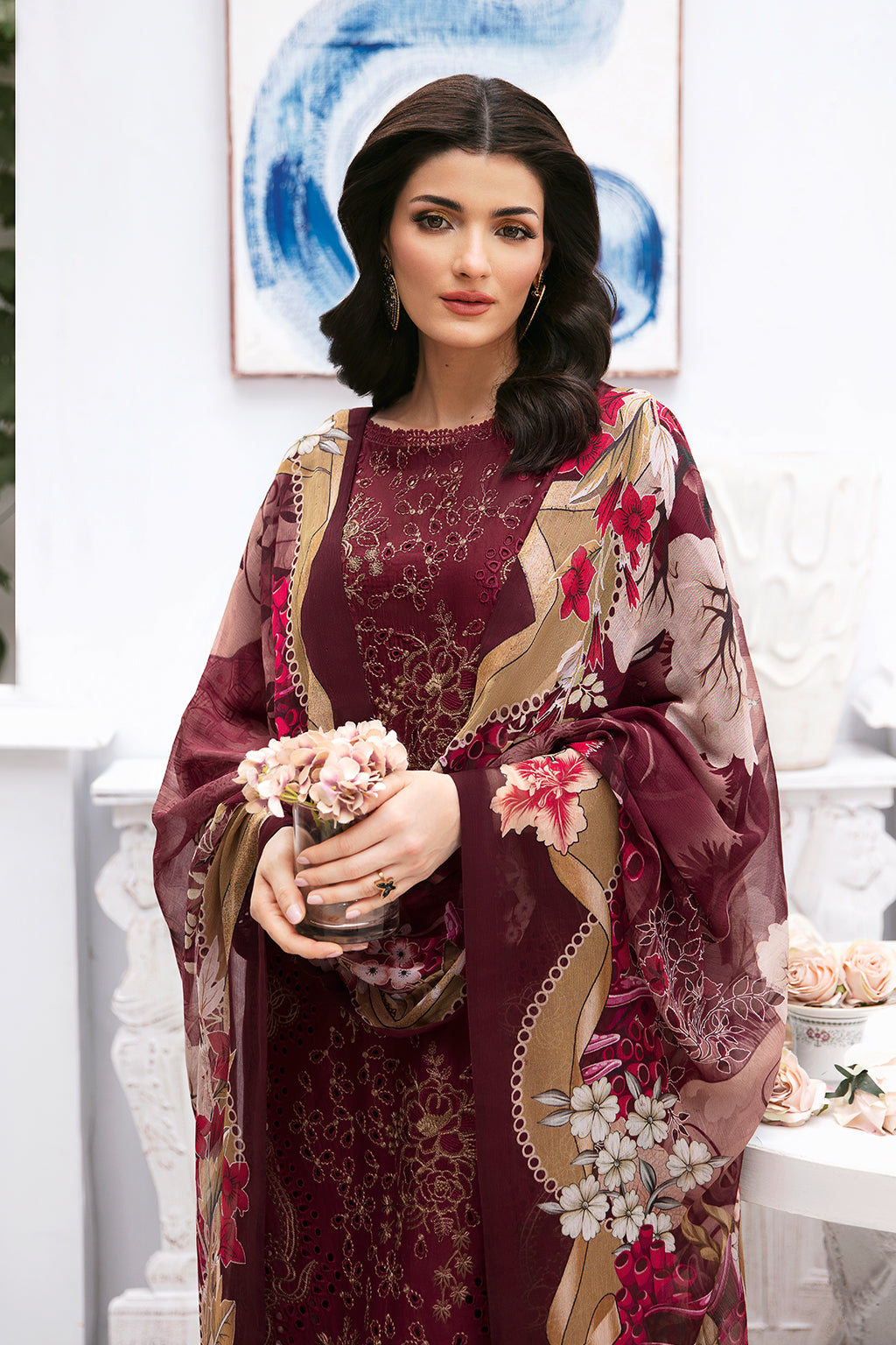Ramsha | Andaaz Lawn Collection | Z-907 by Ramsha - Designer Dress - Type: Ladies Clothes - Available at Libayah - 100% Original