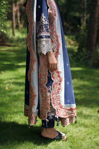 Qalamkar | Qlinekari Linen Collection | LM-06 CADHLA by Qalamkar - Designer Dress - Type: Luxury - Available at Libayah - 100% Original