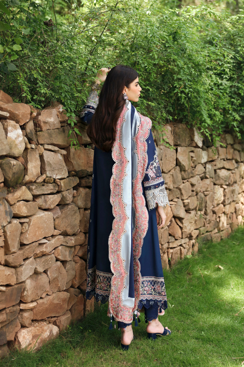 Qalamkar | Qlinekari Linen Collection | LM-06 CADHLA by Qalamkar - Designer Dress - Type: Luxury - Available at Libayah - 100% Original
