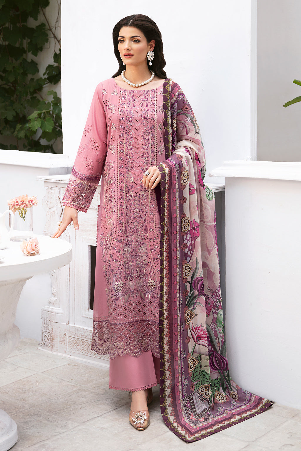 Ramsha | Andaaz Lawn Collection | Z-909 by Ramsha - Designer Dress - Type: Ladies Clothes - Available at Libayah - 100% Original