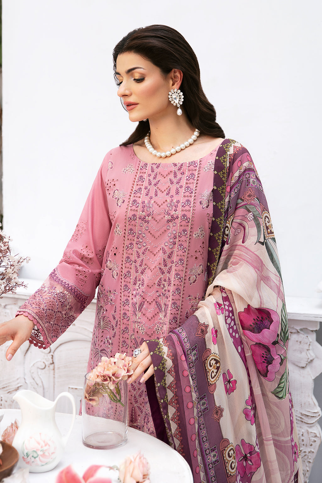 Ramsha | Andaaz Lawn Collection | Z-909 by Ramsha - Designer Dress - Type: Ladies Clothes - Available at Libayah - 100% Original