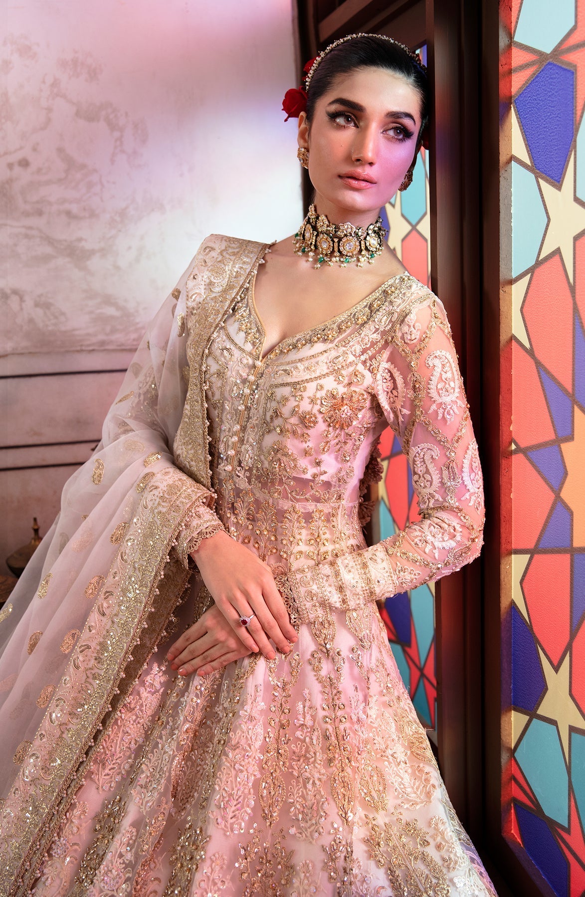Zevk | Afsanah Wedding Formals | ALIF by Zevk - Designer Dress - Type: Ladies Clothes - Available at Libayah - 100% Original