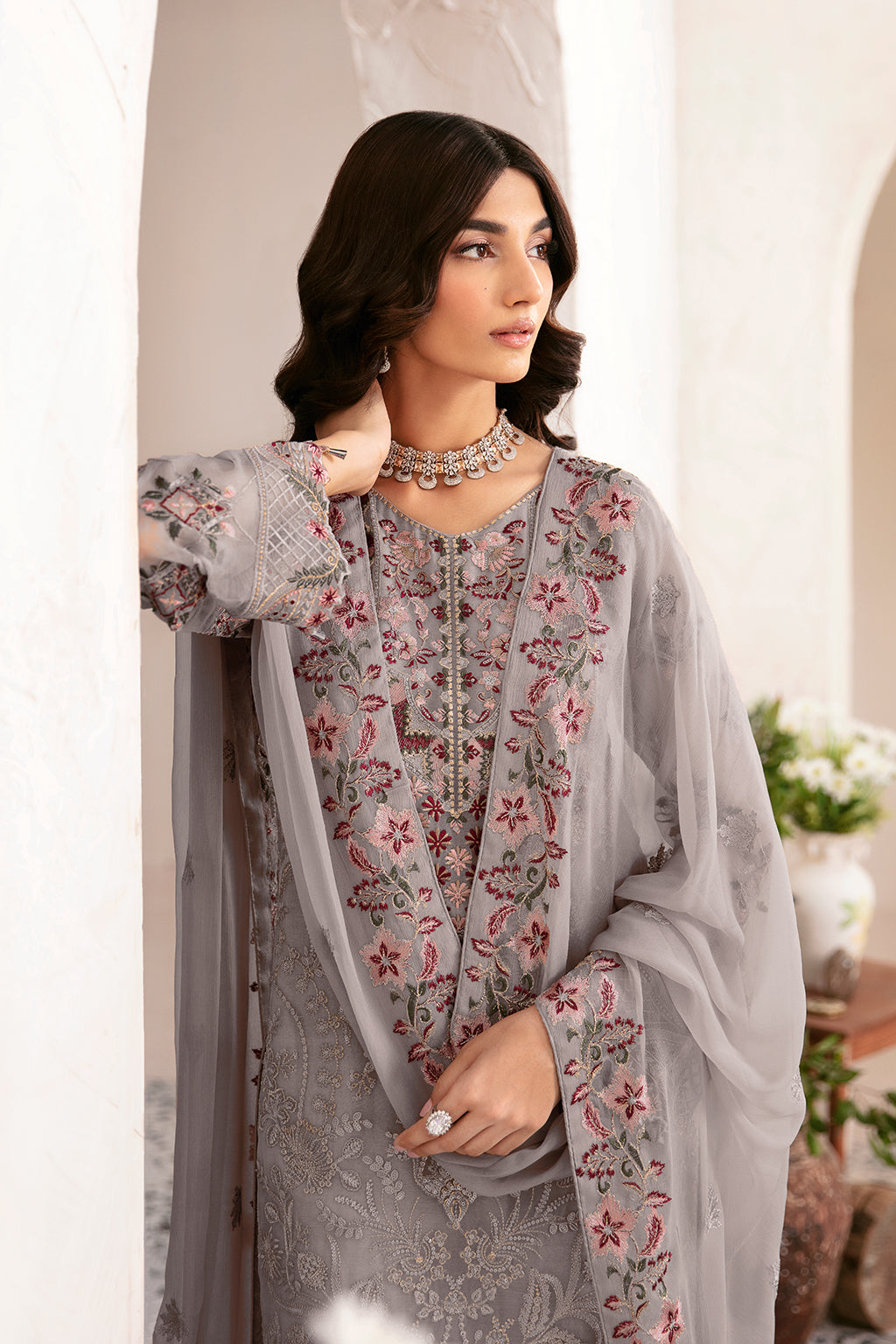 Ramsha | Rangoon Chiffon Collection 24 | D-1210 by Ramsha - Designer Dress - Type: Ladies Clothes - Available at Libayah - 100% Original