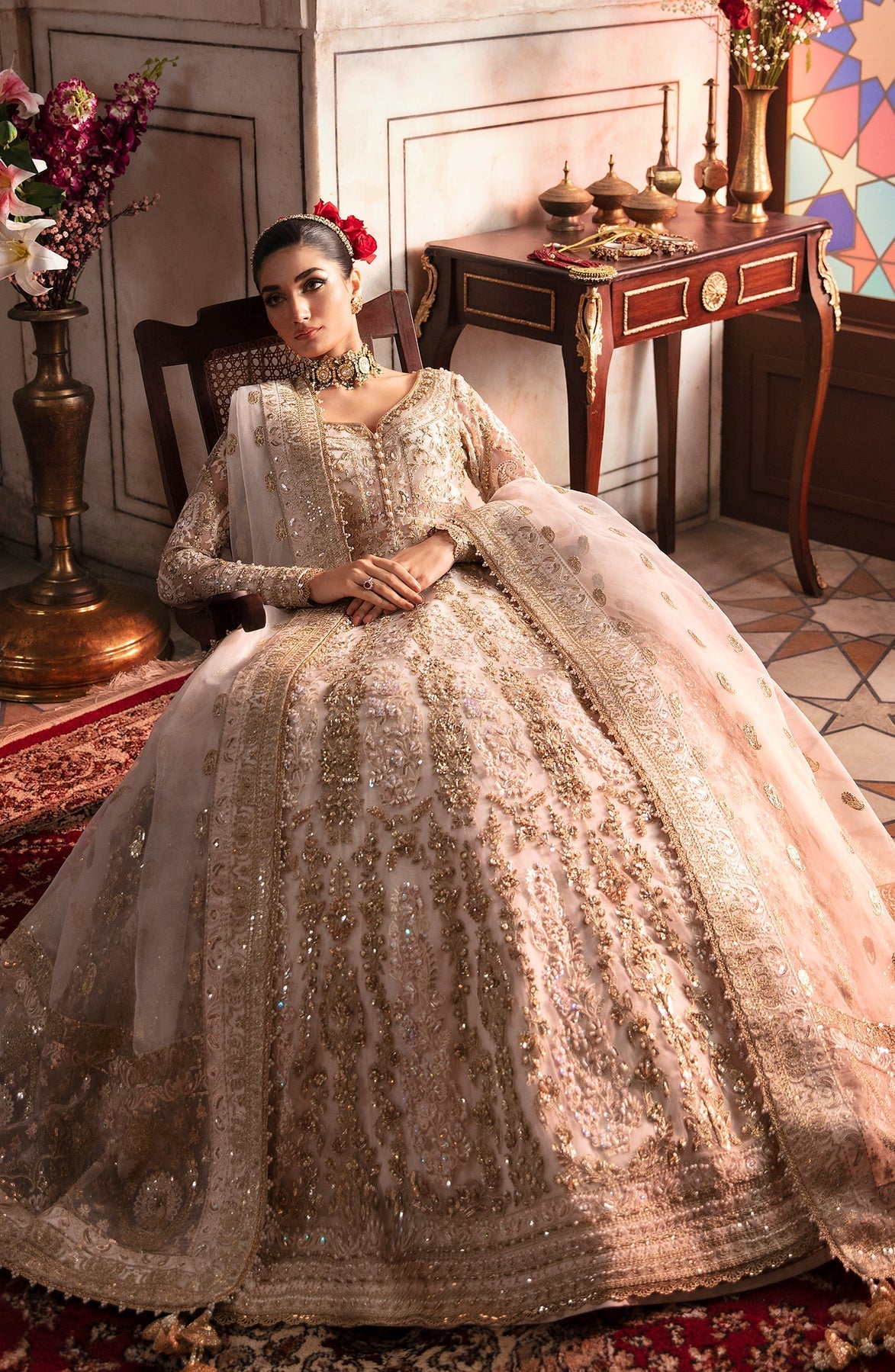 Zevk | Afsanah Wedding Formals | ALIF by Zevk - Designer Dress - Type: Ladies Clothes - Available at Libayah - 100% Original