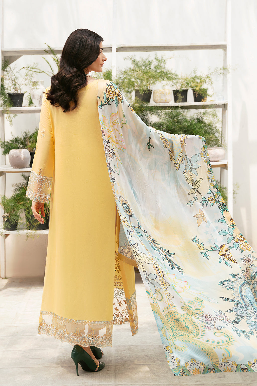 Ramsha | Andaaz Lawn Collection | Z-910 by Ramsha - Designer Dress - Type: Ladies Clothes - Available at Libayah - 100% Original