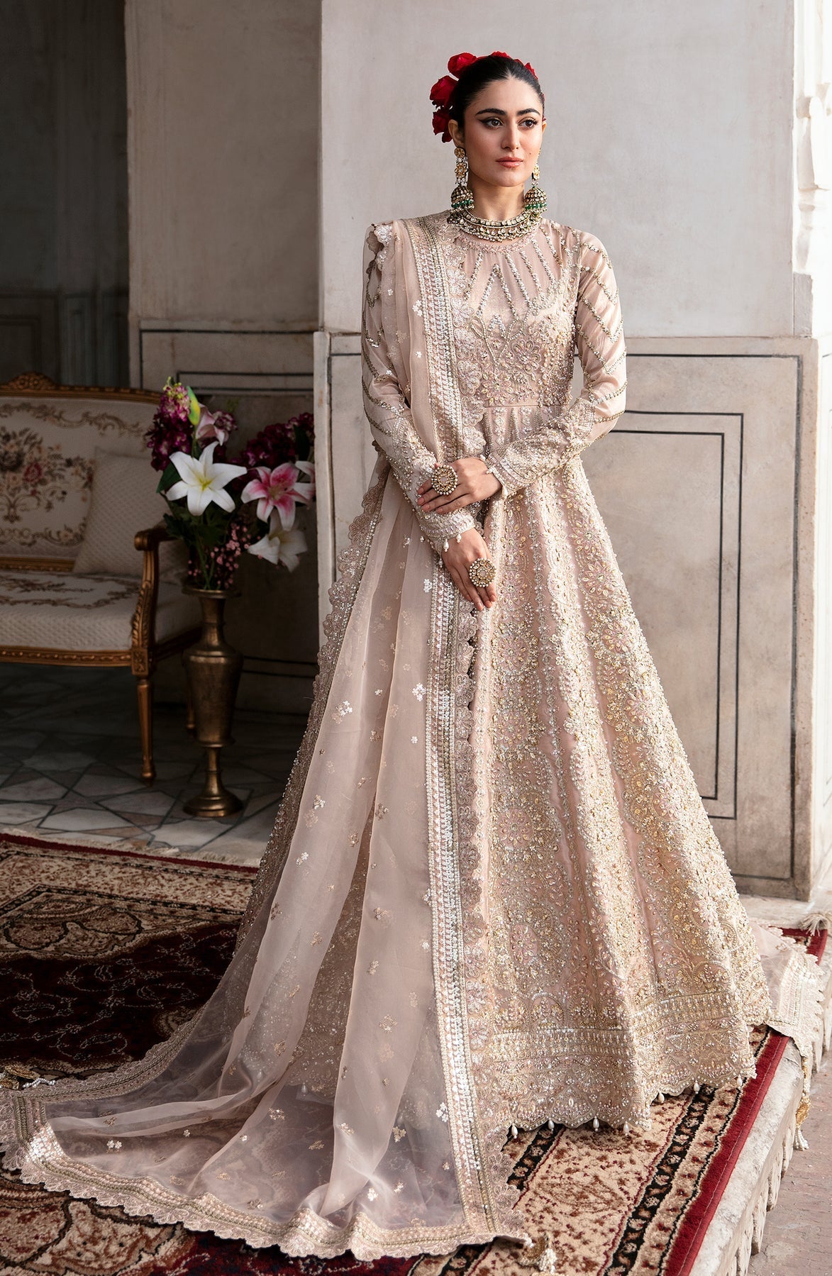 Zevk | Afsanah Wedding Formals | ATLAS by Zevk - Designer Dress - Type: Ladies Clothes - Available at Libayah - 100% Original