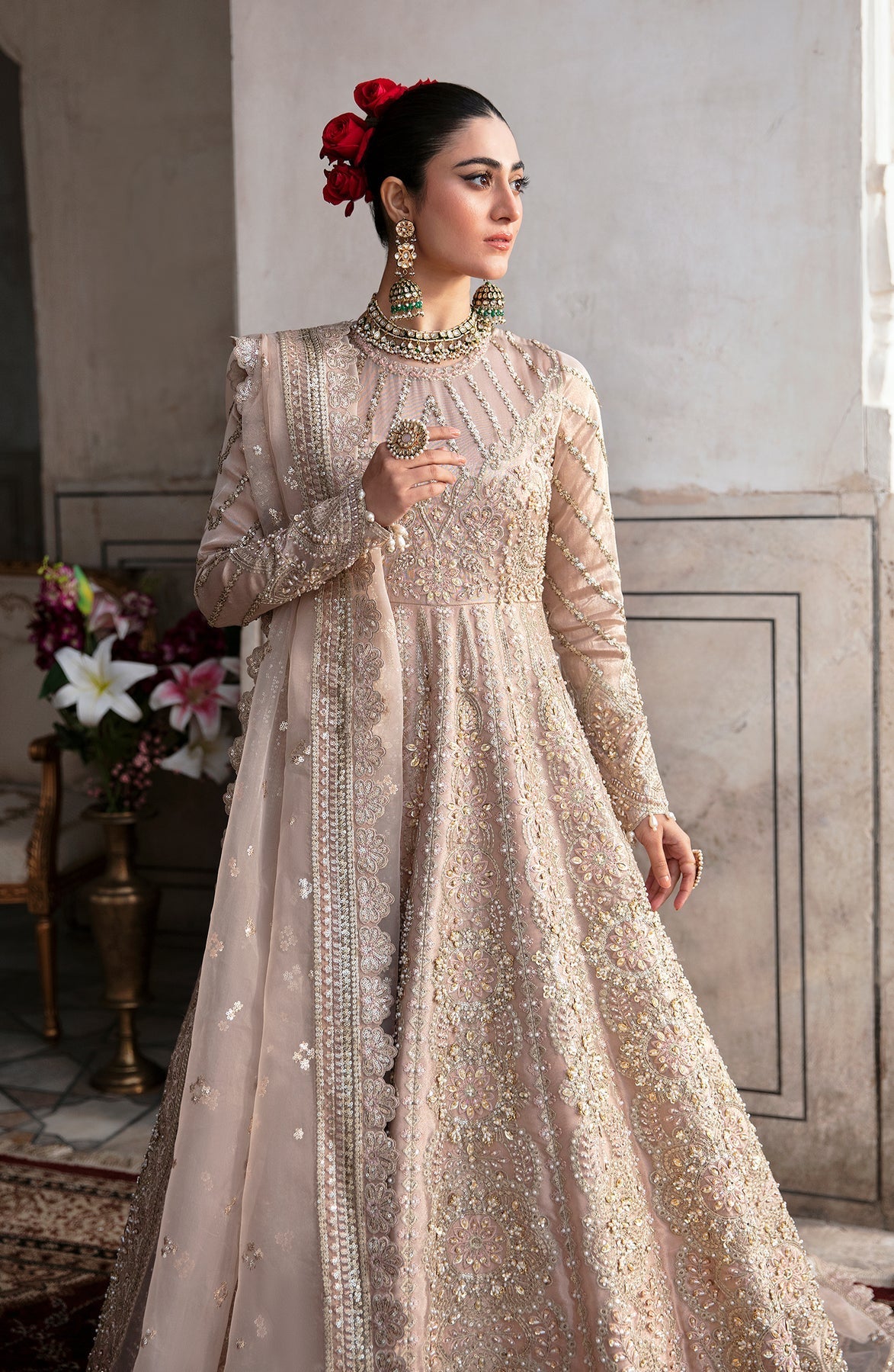 Zevk | Afsanah Wedding Formals | ATLAS by Zevk - Designer Dress - Type: Ladies Clothes - Available at Libayah - 100% Original