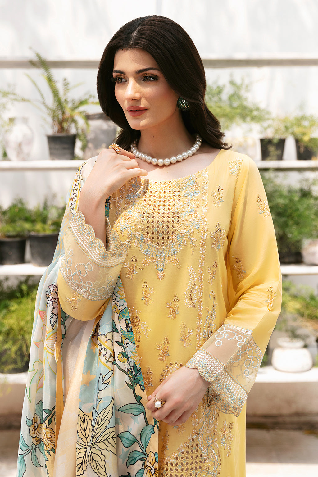 Ramsha | Andaaz Lawn Collection | Z-910 by Ramsha - Designer Dress - Type: Ladies Clothes - Available at Libayah - 100% Original