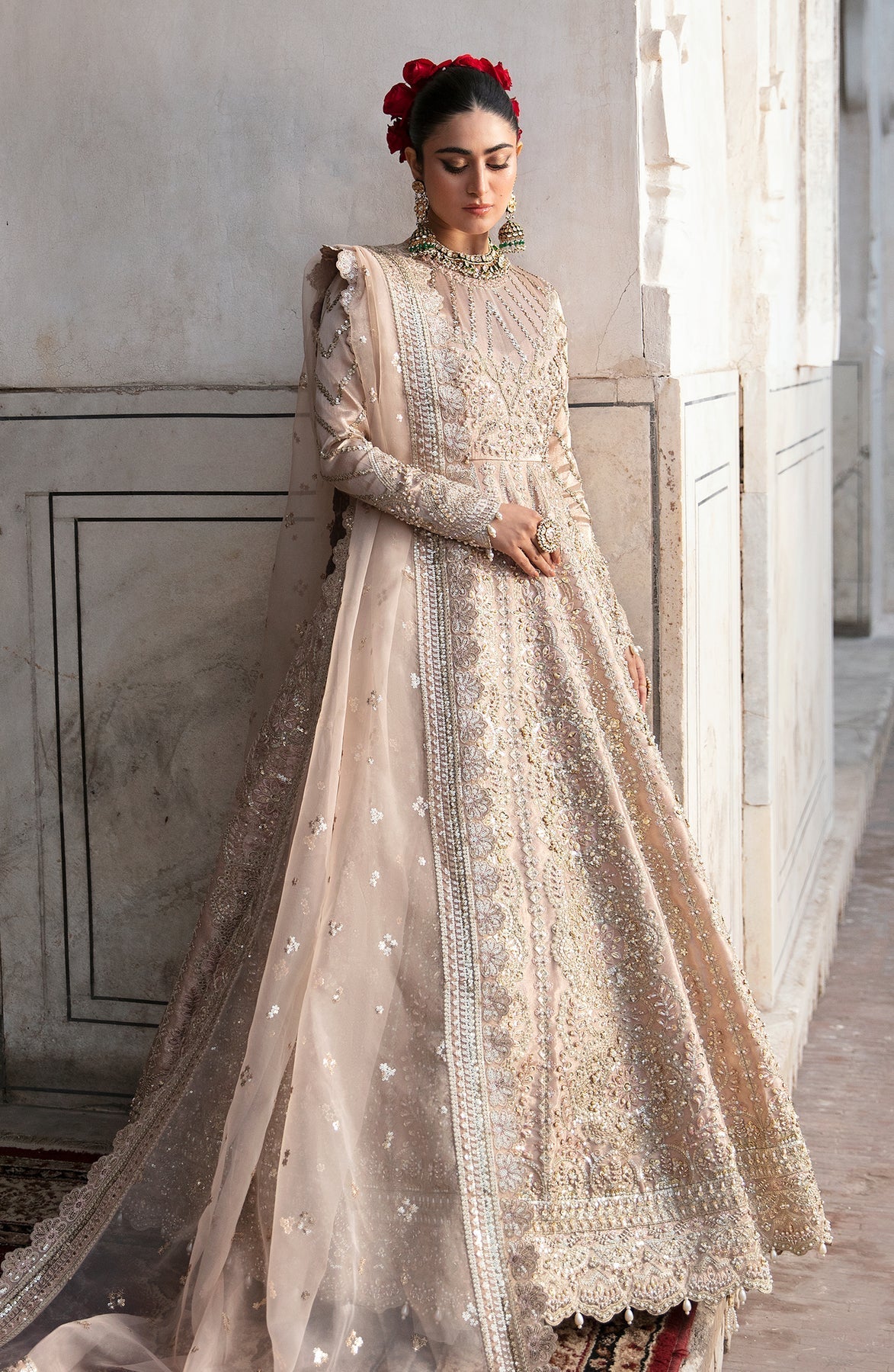 Zevk | Afsanah Wedding Formals | ATLAS by Zevk - Designer Dress - Type: Ladies Clothes - Available at Libayah - 100% Original