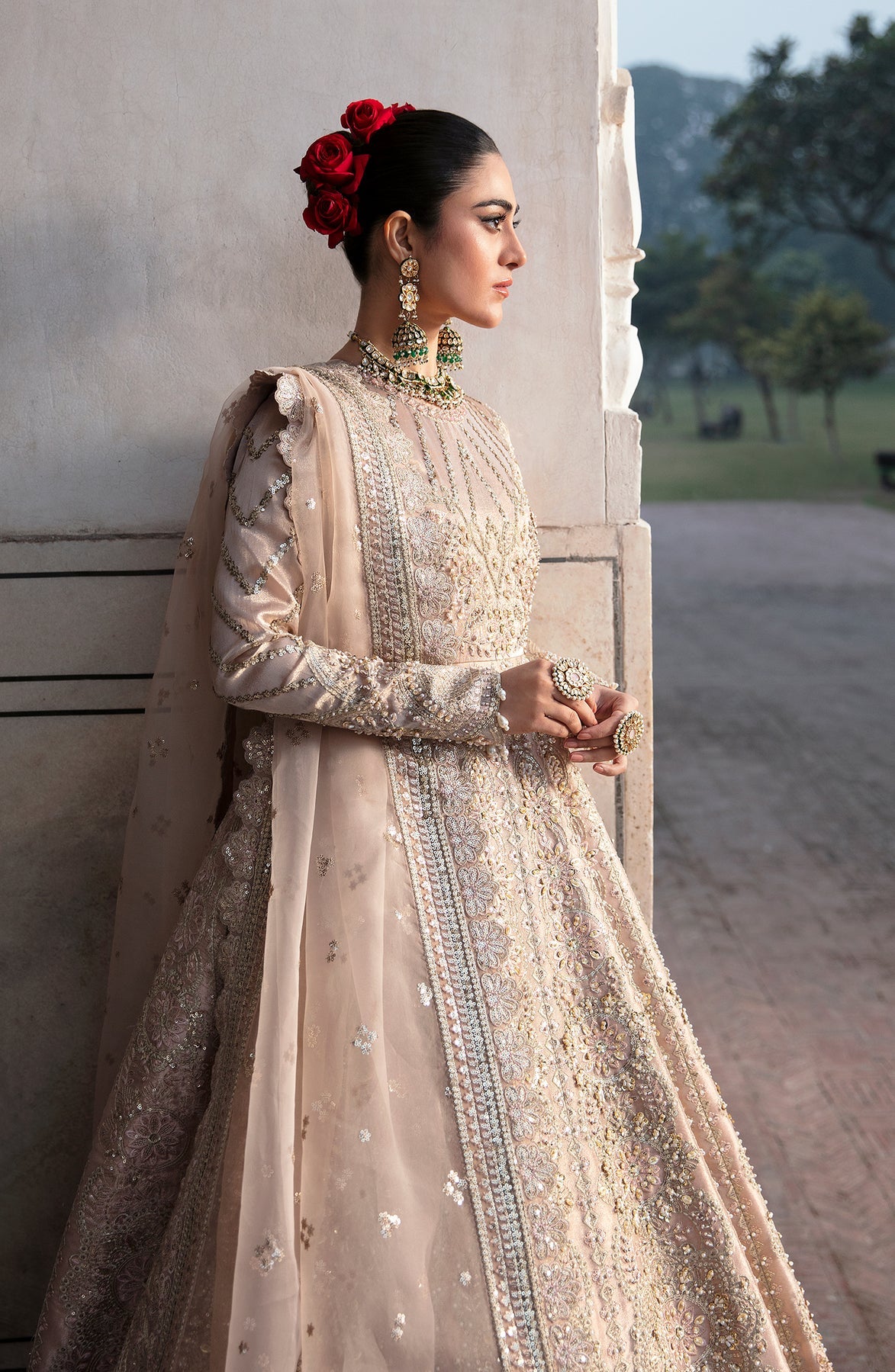 Zevk | Afsanah Wedding Formals | ATLAS by Zevk - Designer Dress - Type: Ladies Clothes - Available at Libayah - 100% Original