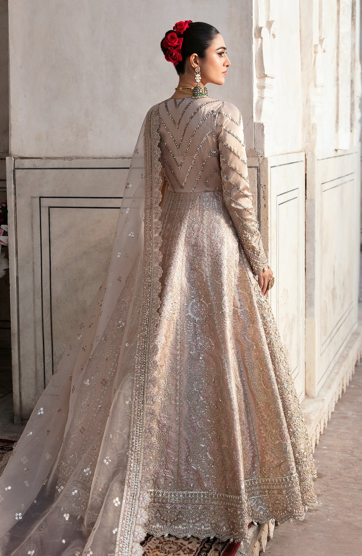 Zevk | Afsanah Wedding Formals | ATLAS by Zevk - Designer Dress - Type: Ladies Clothes - Available at Libayah - 100% Original