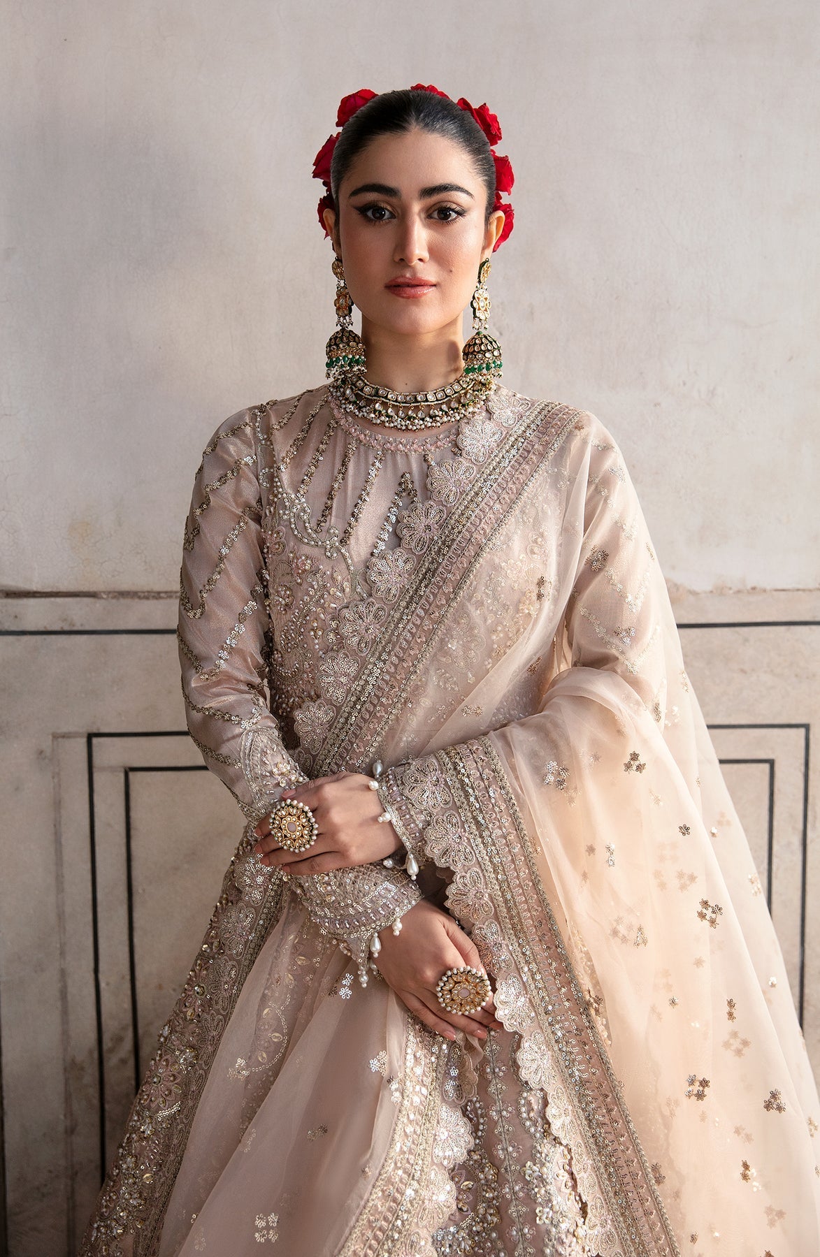 Zevk | Afsanah Wedding Formals | ATLAS by Zevk - Designer Dress - Type: Ladies Clothes - Available at Libayah - 100% Original