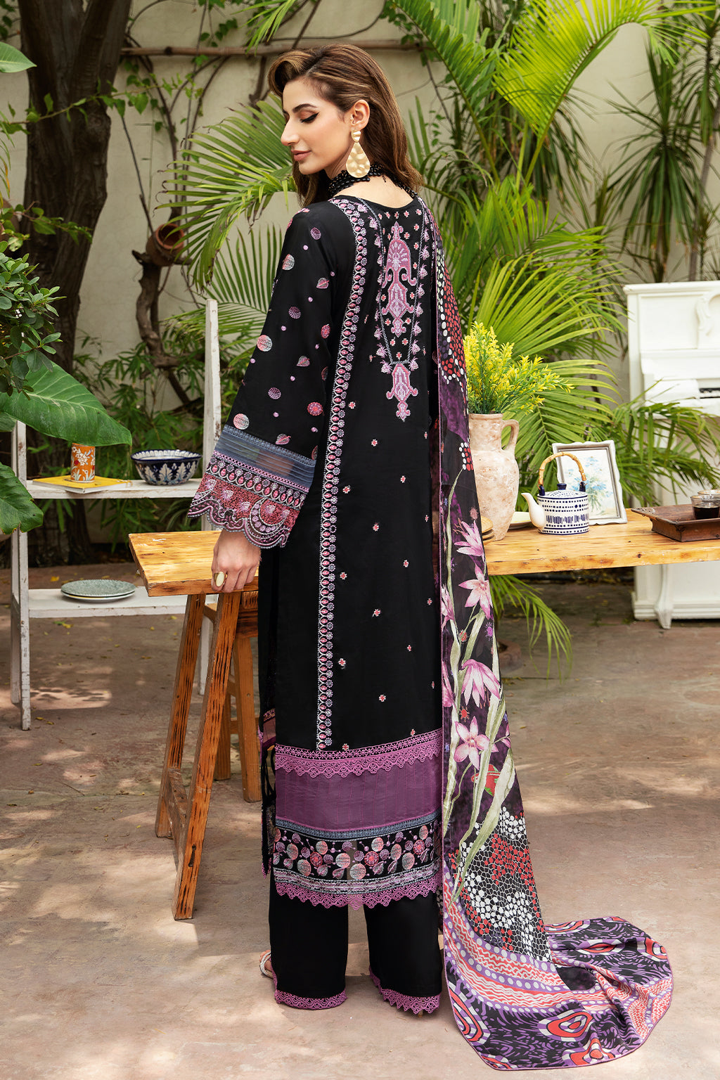 Ramsha | Luxury Lawn 24 | Y-806 by Ramsha - Designer Dress - Type: Ladies Clothes - Available at Libayah - 100% Original