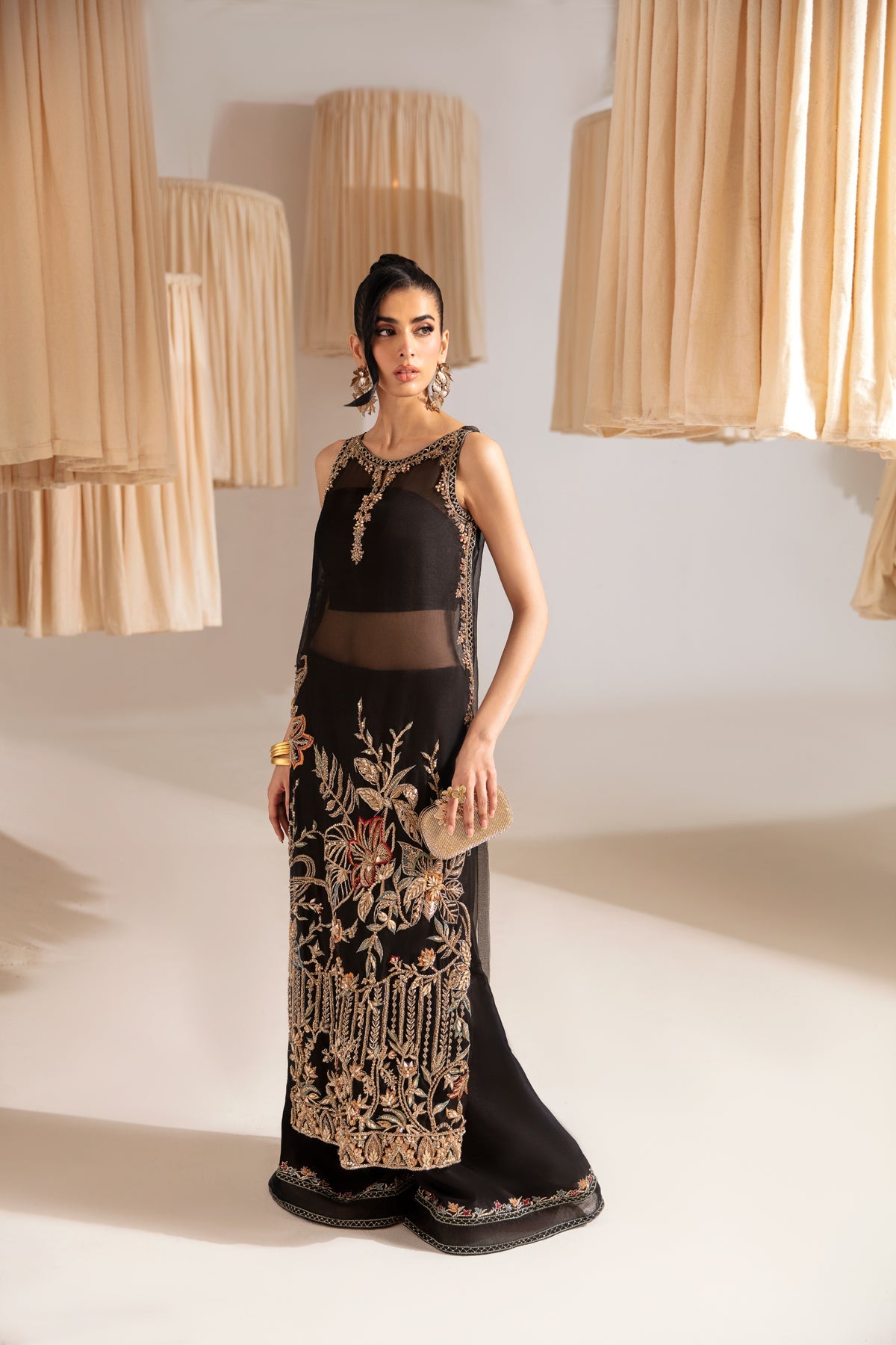 Ayesha and Usman | Aura Luxury Pret | MELANIC by Ayesha and Usman - Designer Dress - Type: Ladies Clothes - Available at Libayah - 100% Original