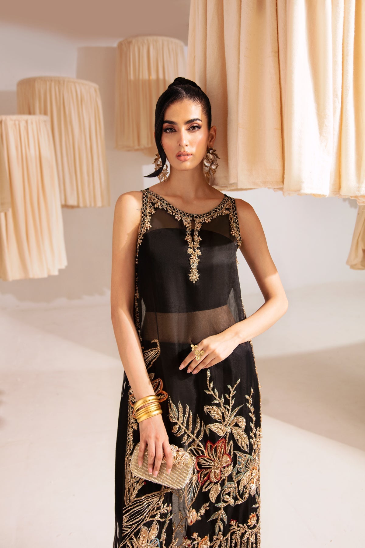 Ayesha and Usman | Aura Luxury Pret | MELANIC by Ayesha and Usman - Designer Dress - Type: Ladies Clothes - Available at Libayah - 100% Original