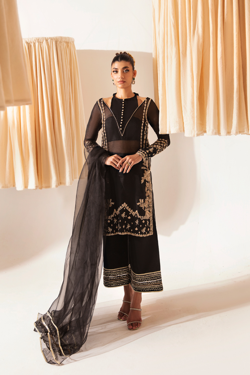 Ayesha and Usman | Aura Luxury Pret | RAVEN by Ayesha and Usman - Designer Dress - Type: Ladies Clothes - Available at Libayah - 100% Original