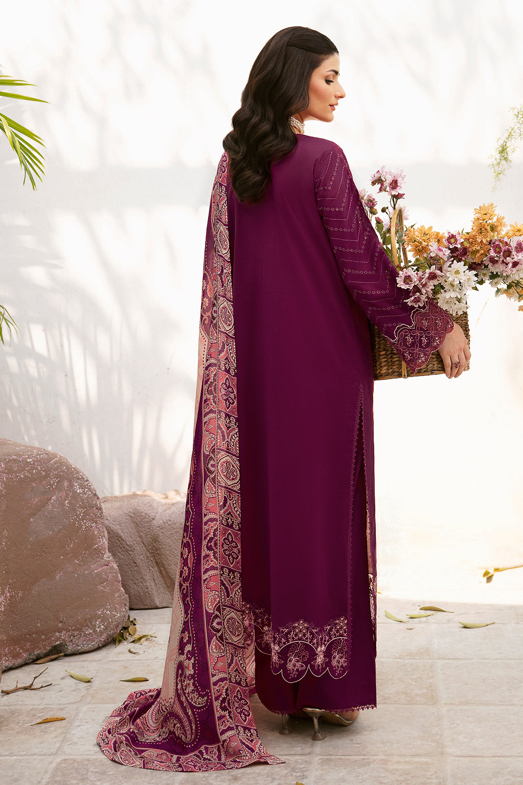 Ramsha | Andaaz Lawn Collection | Z-901 by Ramsha - Designer Dress - Type: Ladies Clothes - Available at Libayah - 100% Original