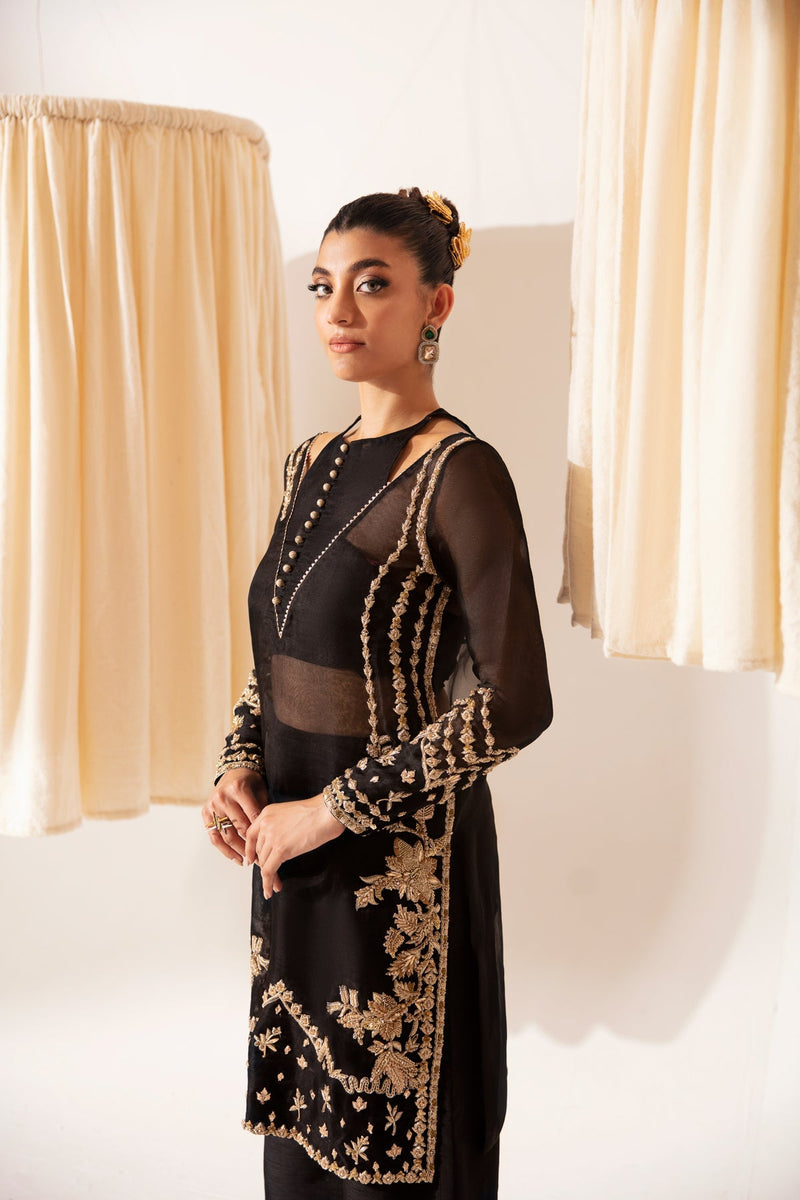 Ayesha and Usman | Aura Luxury Pret | RAVEN by Ayesha and Usman - Designer Dress - Type: Ladies Clothes - Available at Libayah - 100% Original