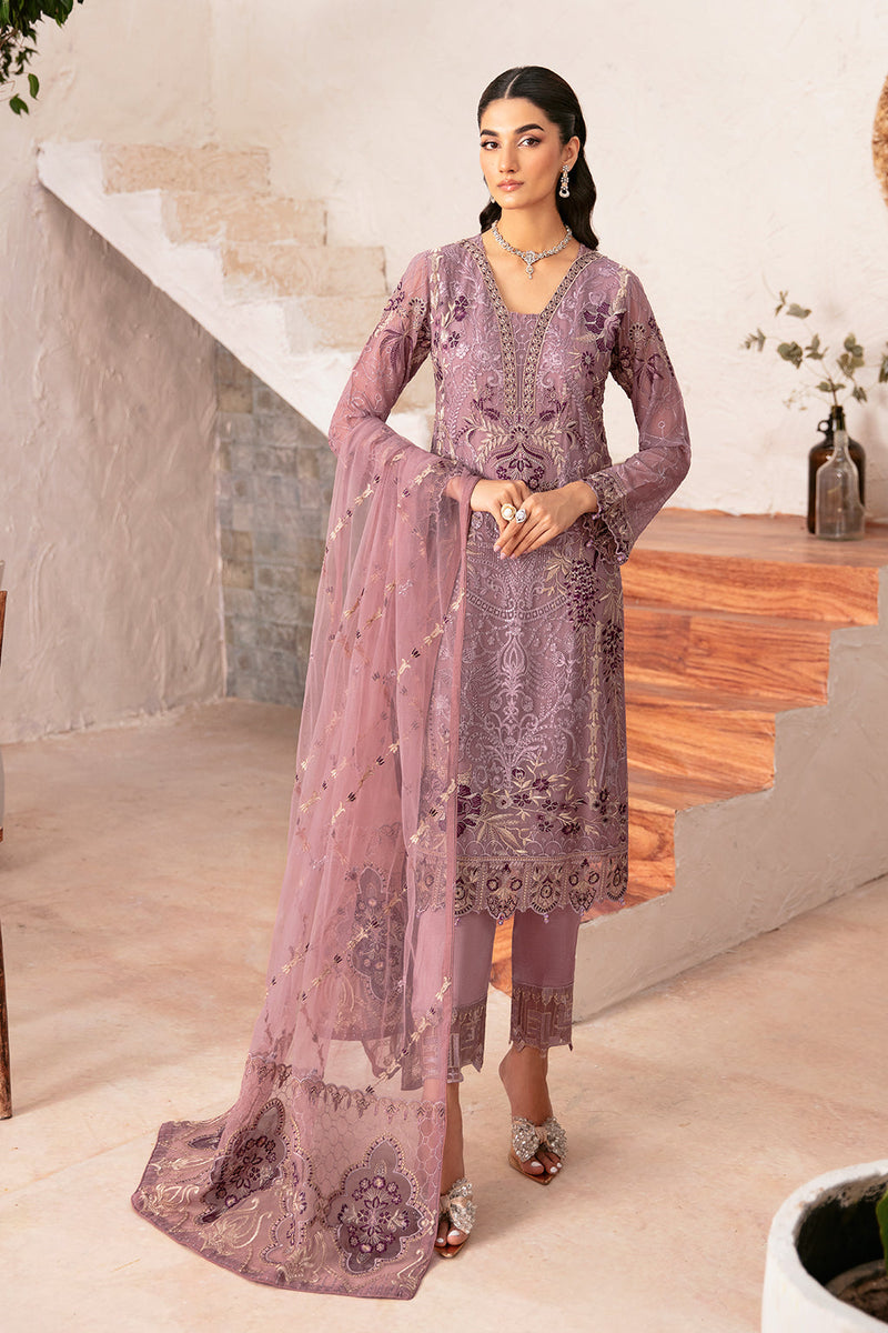Ramsha | Rangoon Chiffon Collection 24 | D-1208 by Ramsha - Designer Dress - Type: Ladies Clothes - Available at Libayah - 100% Original