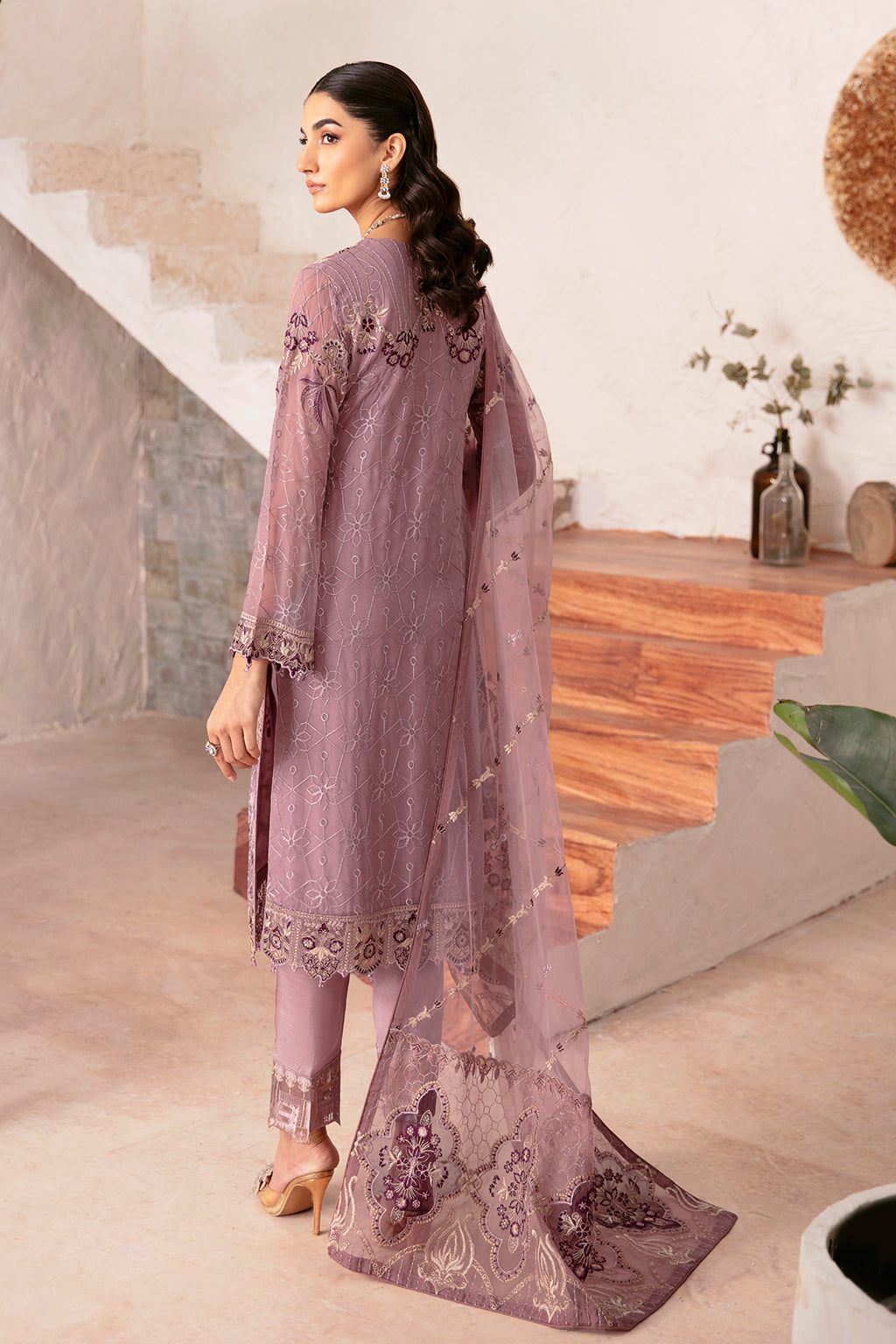 Ramsha | Rangoon Chiffon Collection 24 | D-1208 by Ramsha - Designer Dress - Type: Ladies Clothes - Available at Libayah - 100% Original