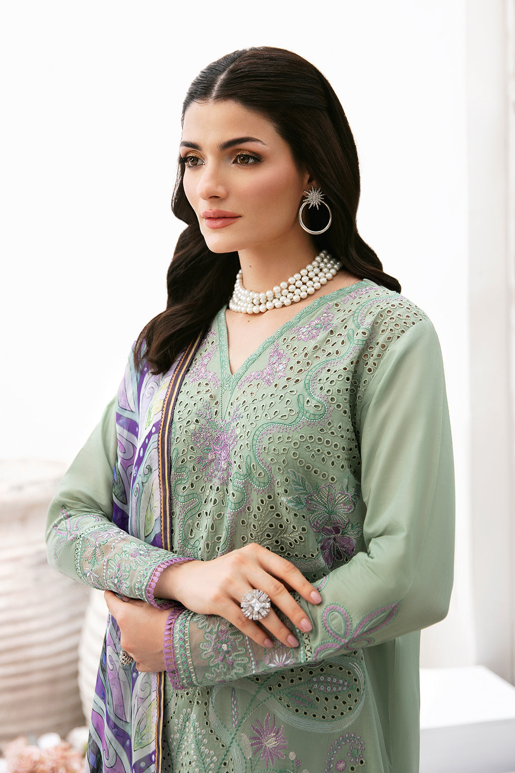 Ramsha | Andaaz Lawn Collection | Z-903 by Ramsha - Designer Dress - Type: Ladies Clothes - Available at Libayah - 100% Original