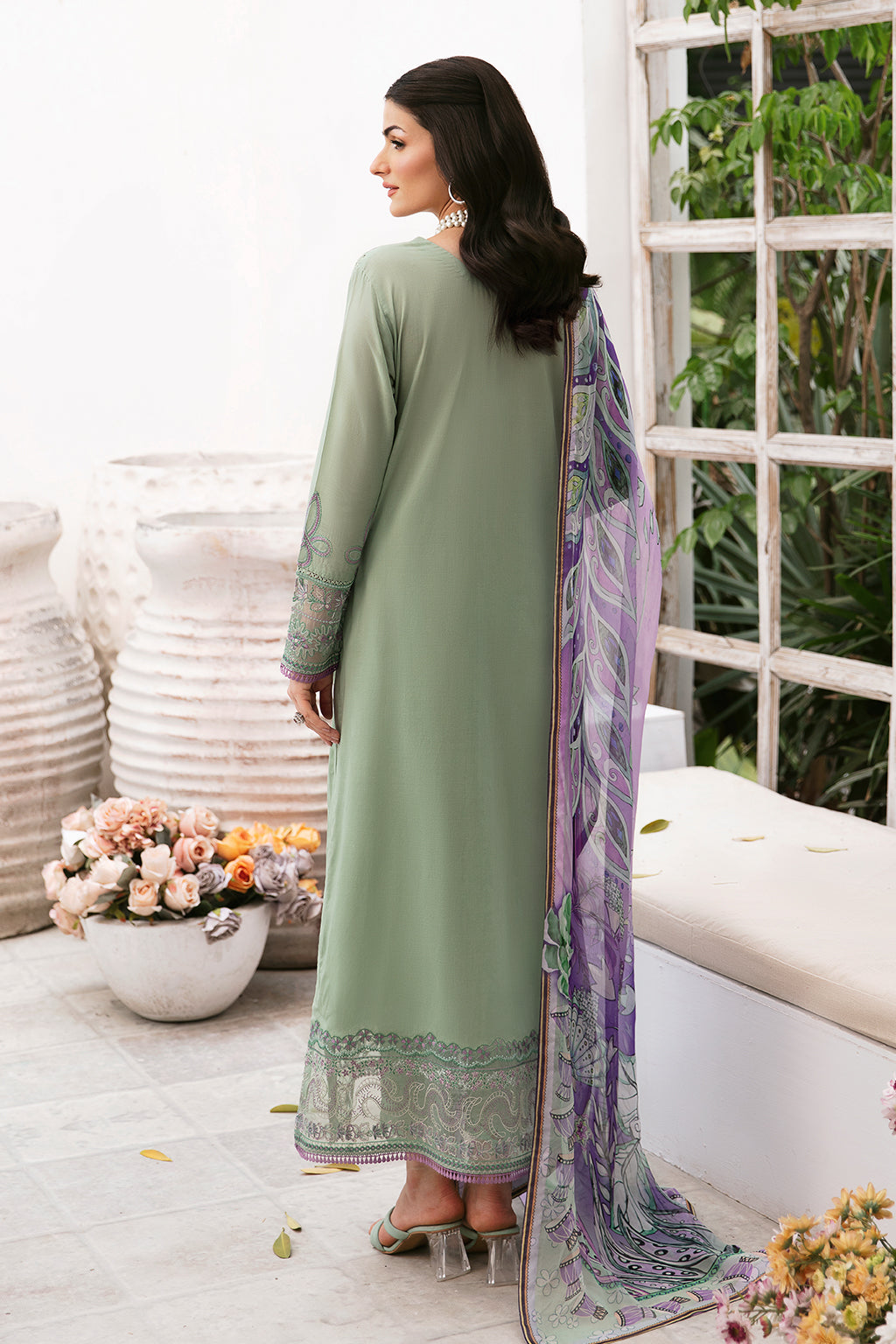 Ramsha | Andaaz Lawn Collection | Z-903 by Ramsha - Designer Dress - Type: Ladies Clothes - Available at Libayah - 100% Original