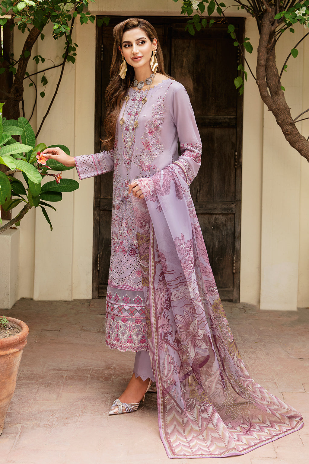 Ramsha | Luxury Lawn 24 | Y-804 by Ramsha - Designer Dress - Type: Ladies Clothes - Available at Libayah - 100% Original