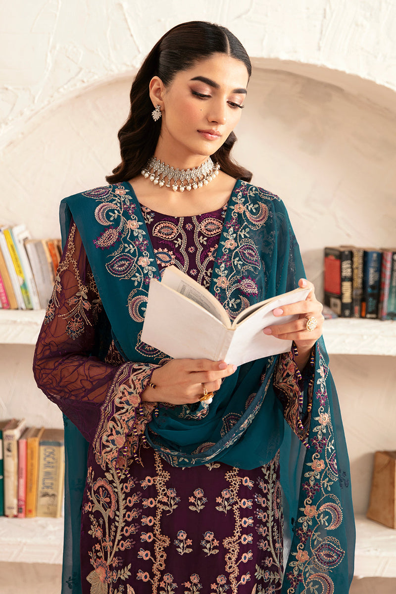 Ramsha | Rangoon Chiffon Collection 24 | D-1211 by Ramsha - Designer Dress - Type: Ladies Clothes - Available at Libayah - 100% Original