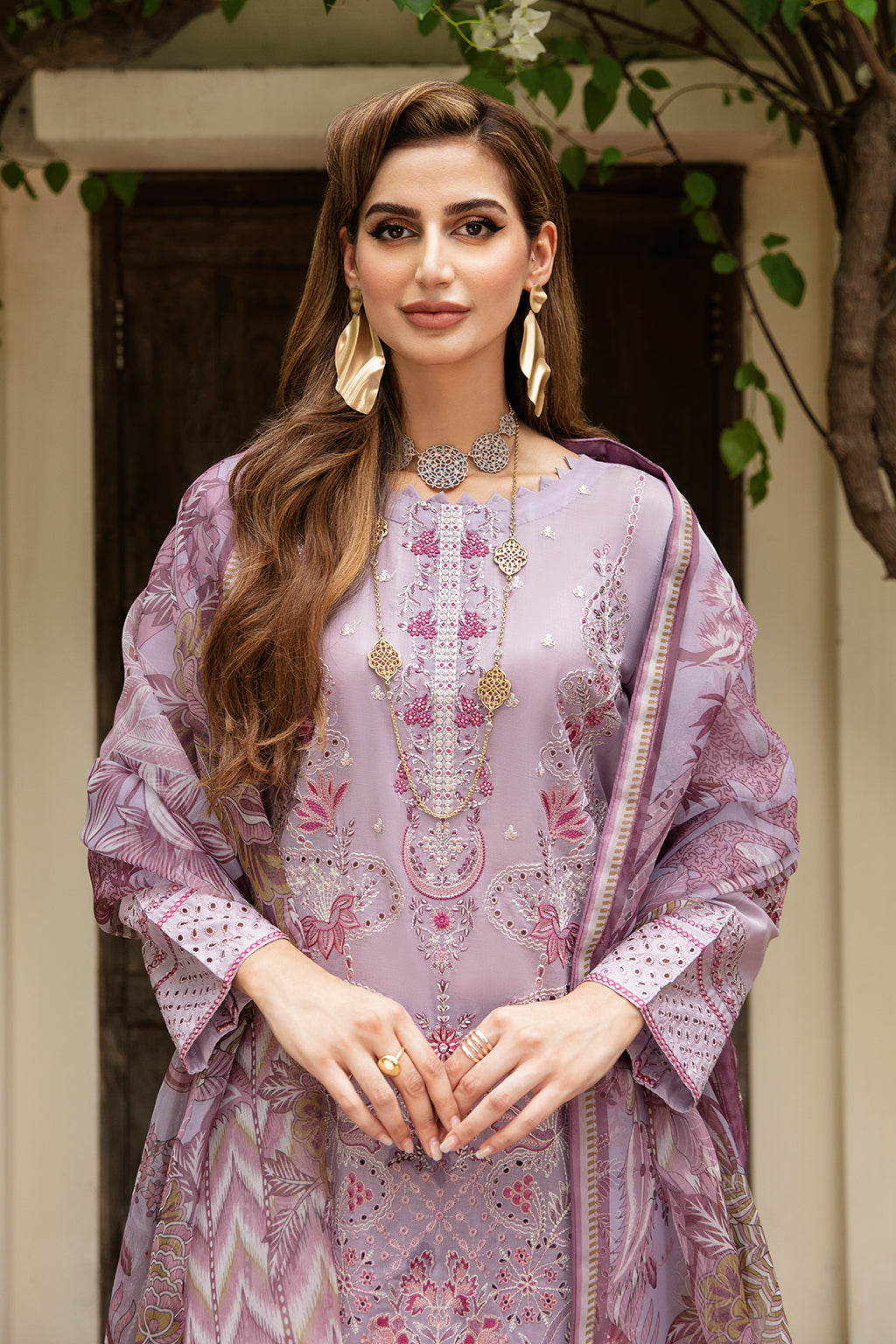 Ramsha | Luxury Lawn 24 | Y-804 by Ramsha - Designer Dress - Type: Ladies Clothes - Available at Libayah - 100% Original