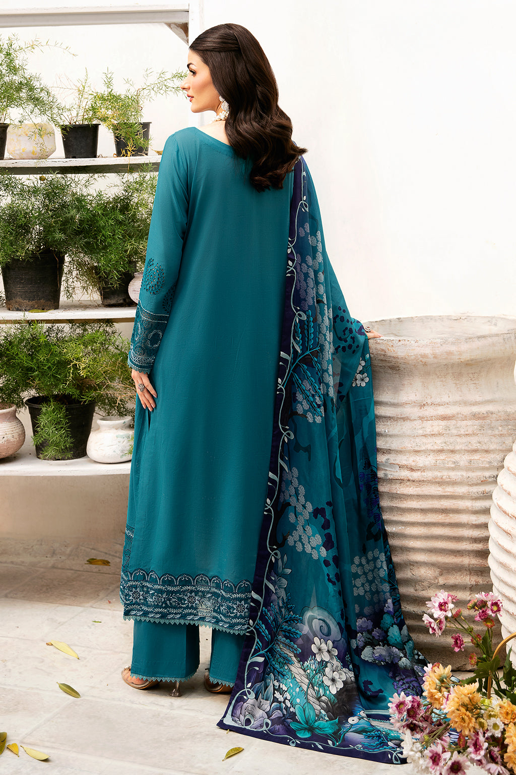 Ramsha | Andaaz Lawn Collection | Z-902 by Ramsha - Designer Dress - Type: Ladies Clothes - Available at Libayah - 100% Original