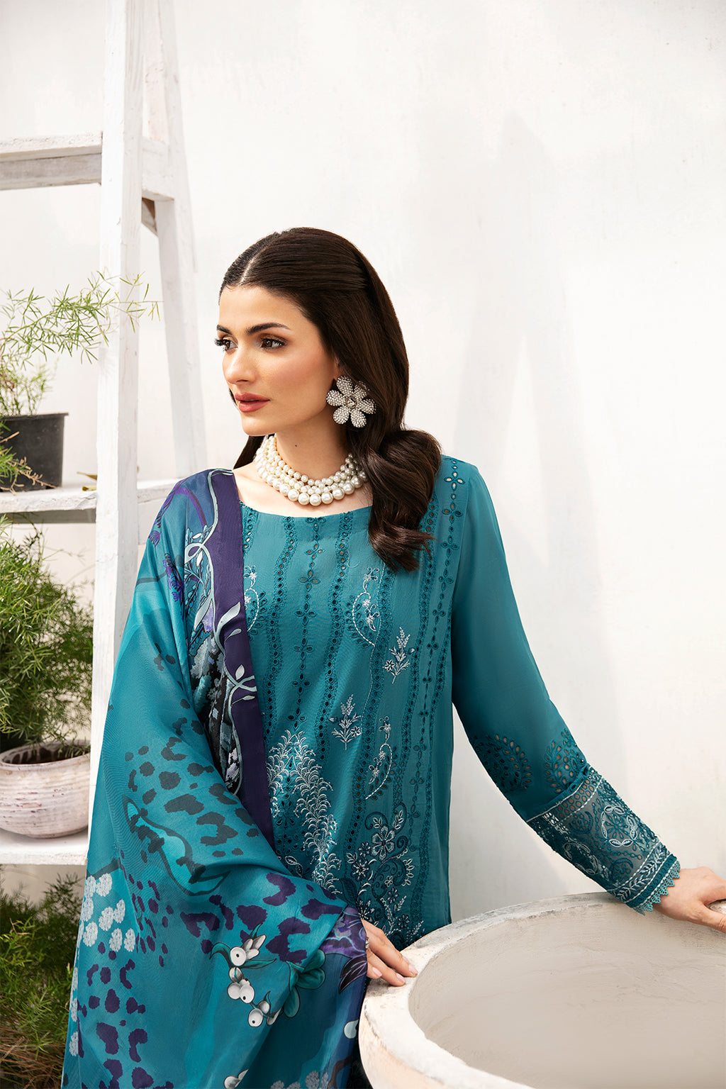 Ramsha | Andaaz Lawn Collection | Z-902 by Ramsha - Designer Dress - Type: Ladies Clothes - Available at Libayah - 100% Original