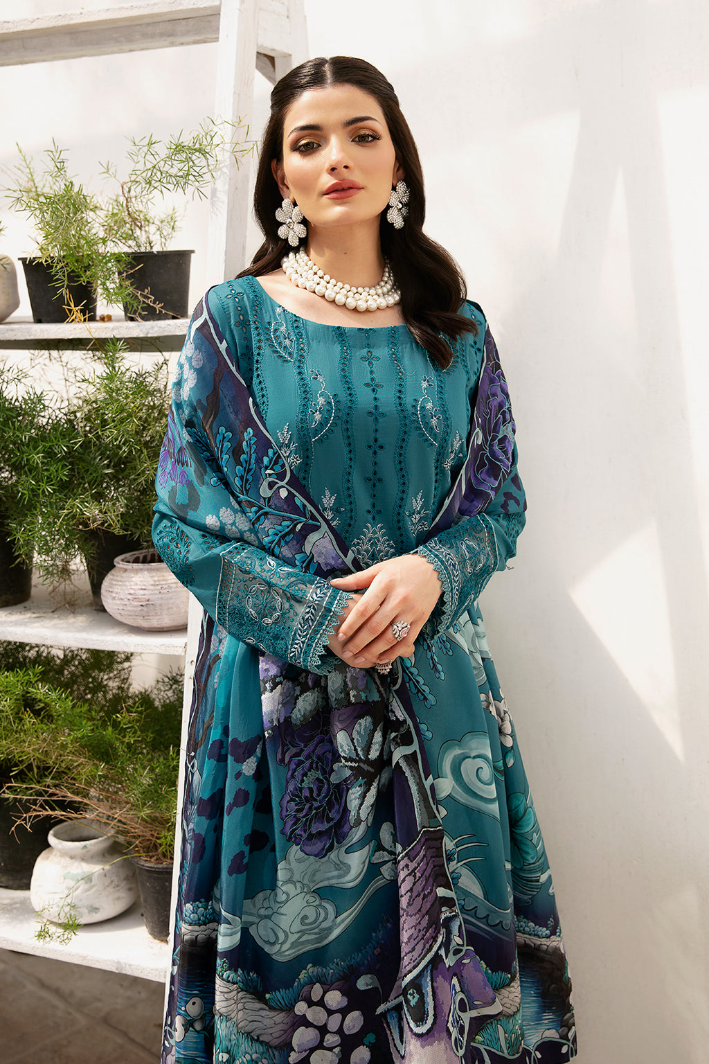 Ramsha | Andaaz Lawn Collection | Z-902 by Ramsha - Designer Dress - Type: Ladies Clothes - Available at Libayah - 100% Original