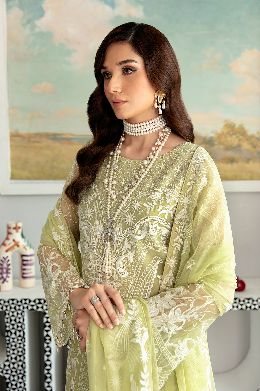 Ramsha | Rangoon Chiffon Collection 24 |D-1105 by Ramsha - Designer Dress - Type: Ladies Clothes - Available at Libayah - 100% Original