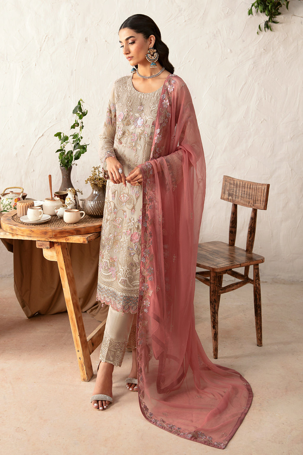 Ramsha | Rangoon Chiffon Collection 24 | D-1212 by Ramsha - Designer Dress - Type: Ladies Clothes - Available at Libayah - 100% Original